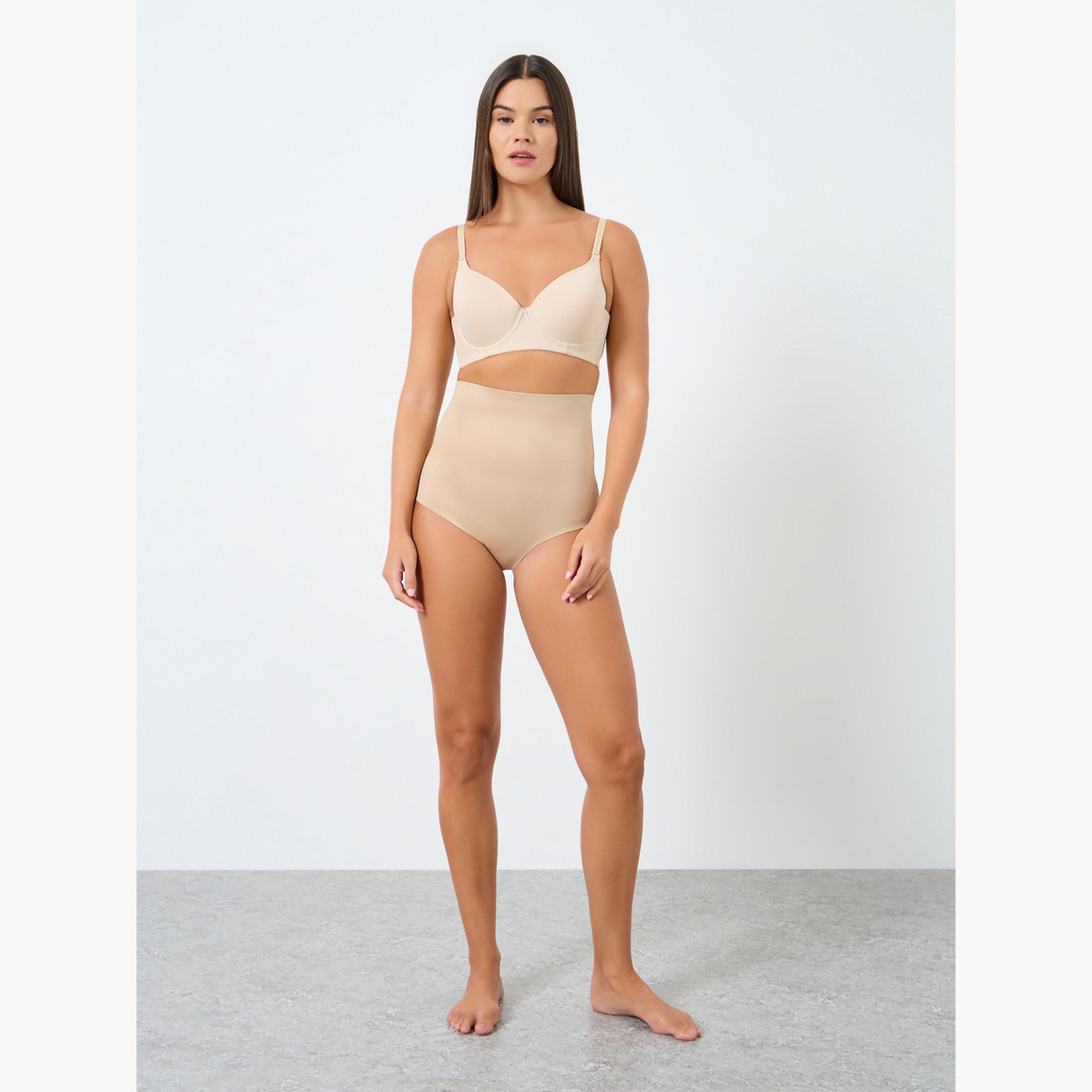 Styli Seamless High Rise Shaping Brief-women-clothing-lingerie-shapewear-image-2