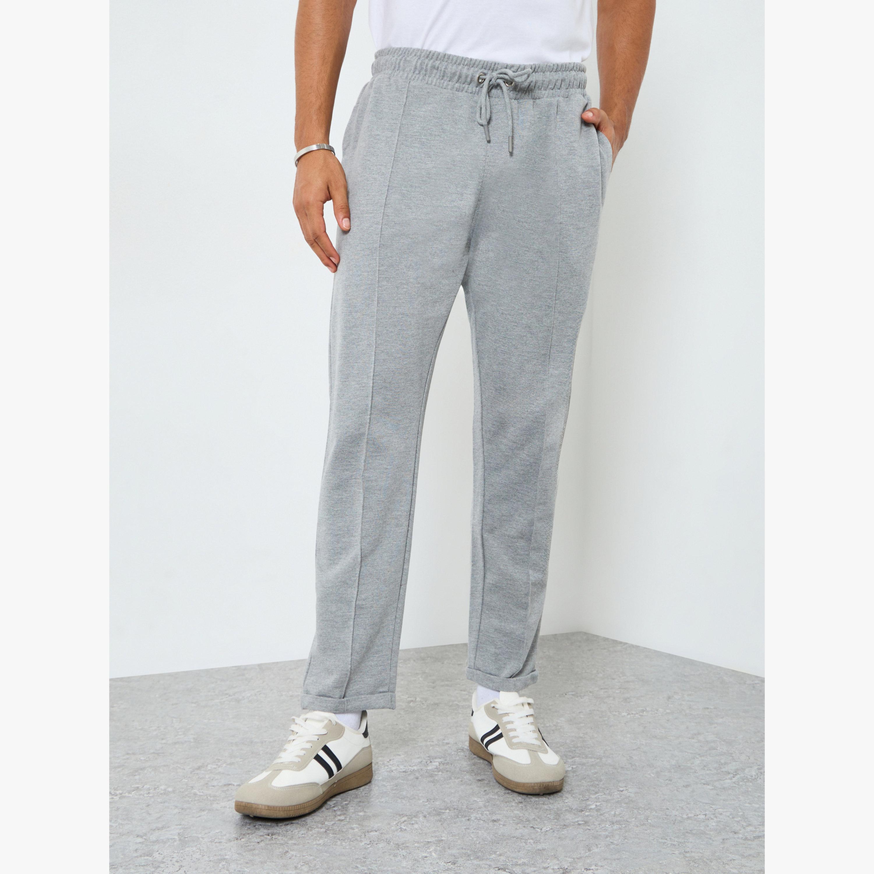 جوغر بخصر برباط سحب-men-clothing-bottoms-joggers-image-1