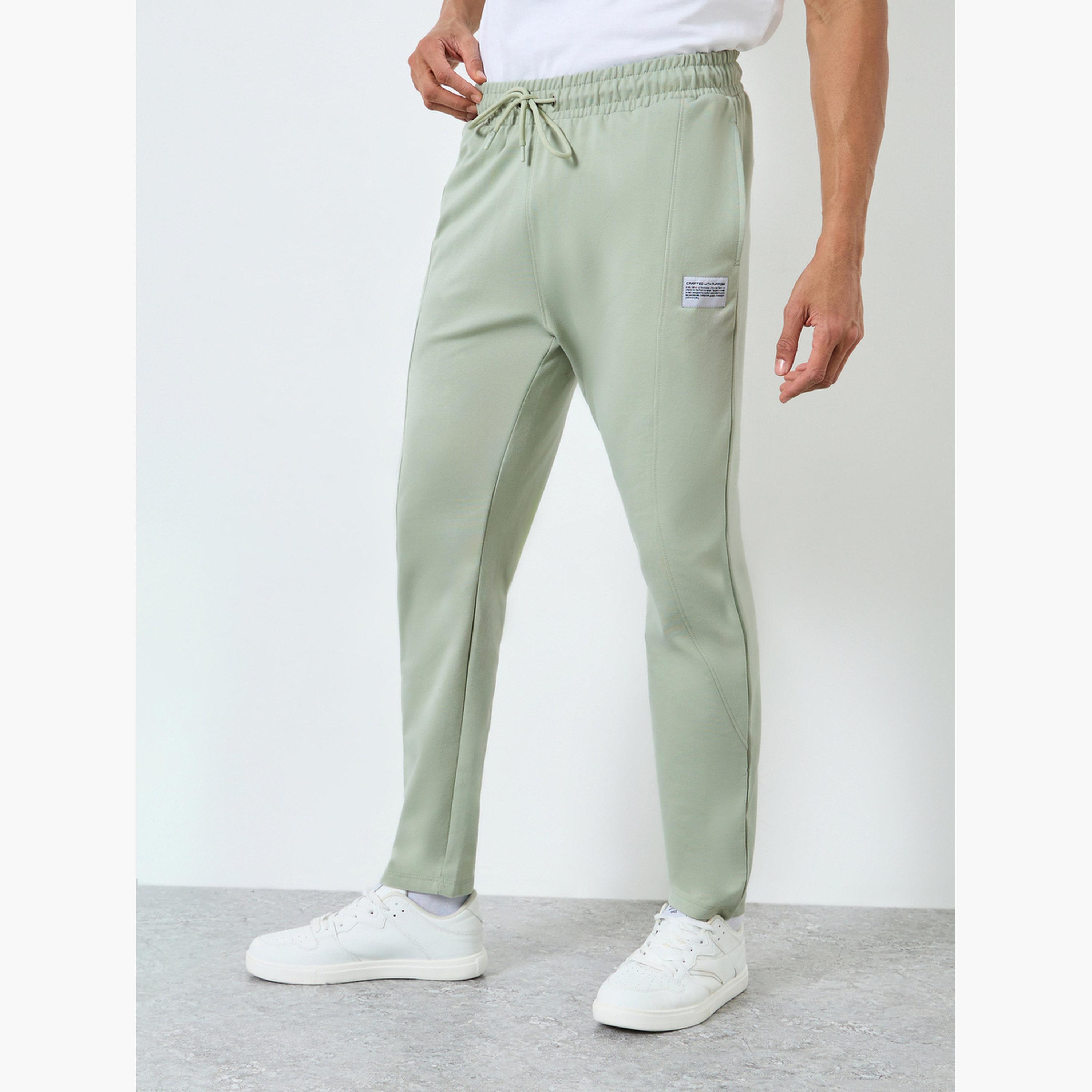 جوغر تيري بقصة ضيقة-men-clothing-bottoms-joggers-image-1