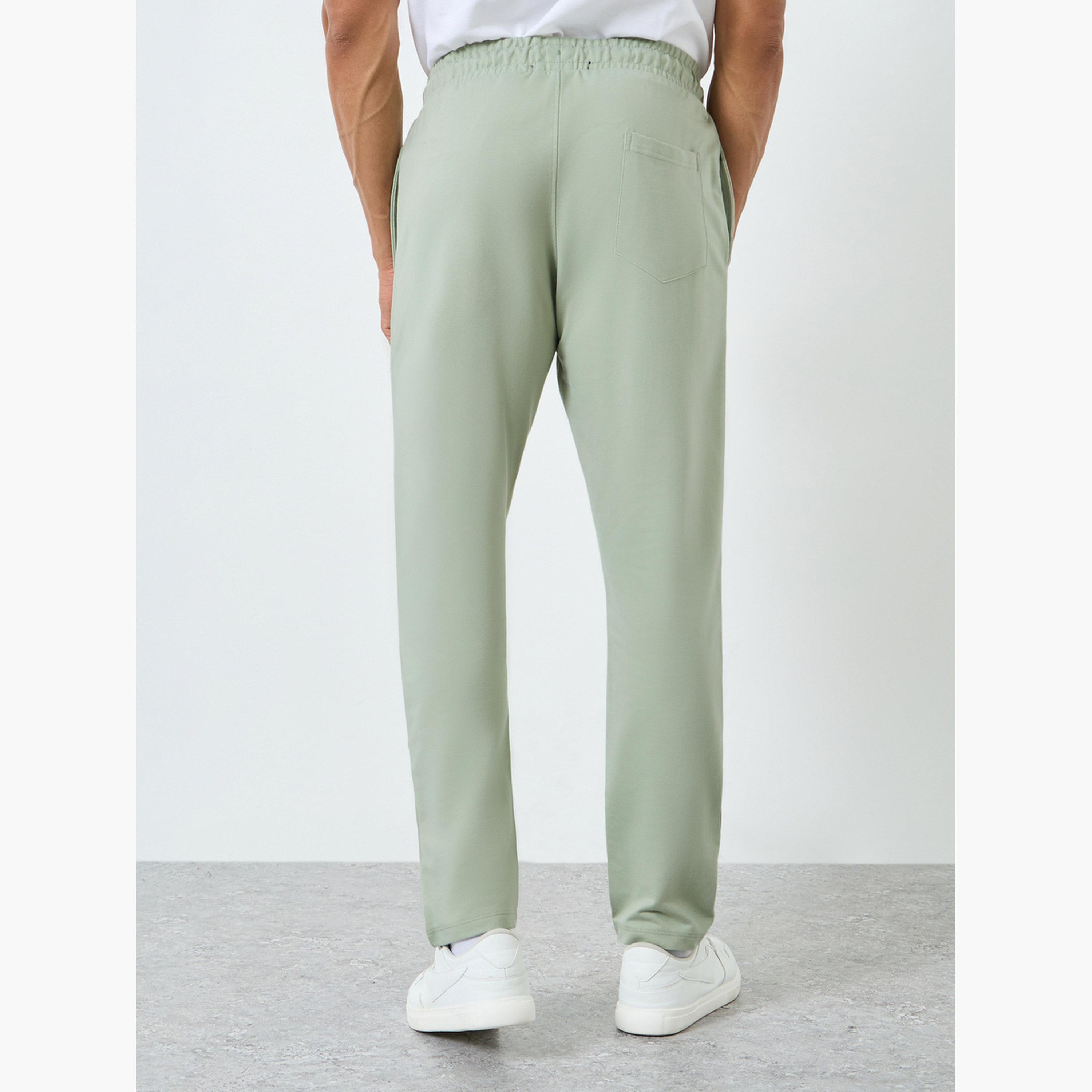 جوغر تيري بقصة ضيقة-men-clothing-bottoms-joggers-image-4