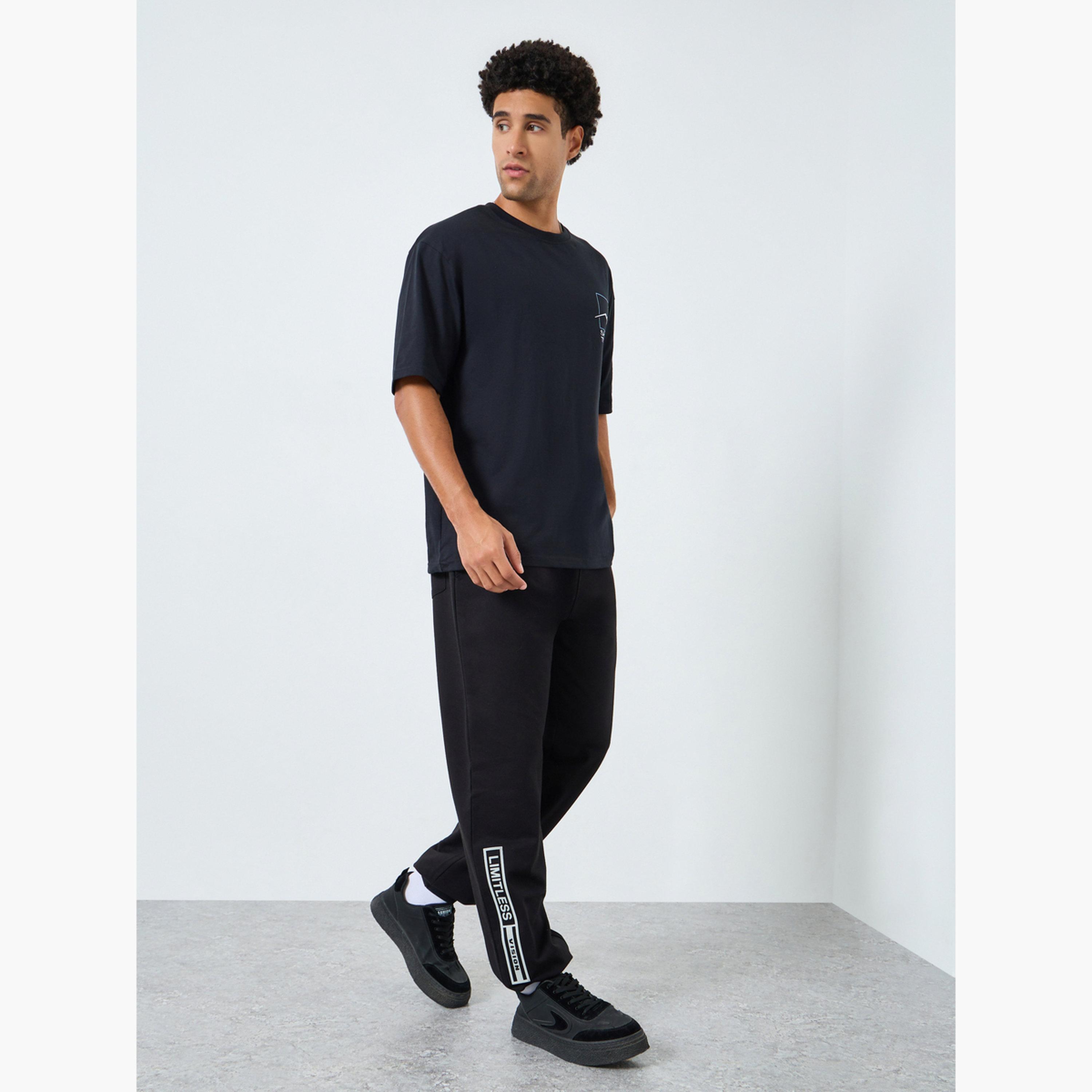 Styli Relaxed Side Print Terry Joggers-men-clothing-bottoms-joggers-image-2