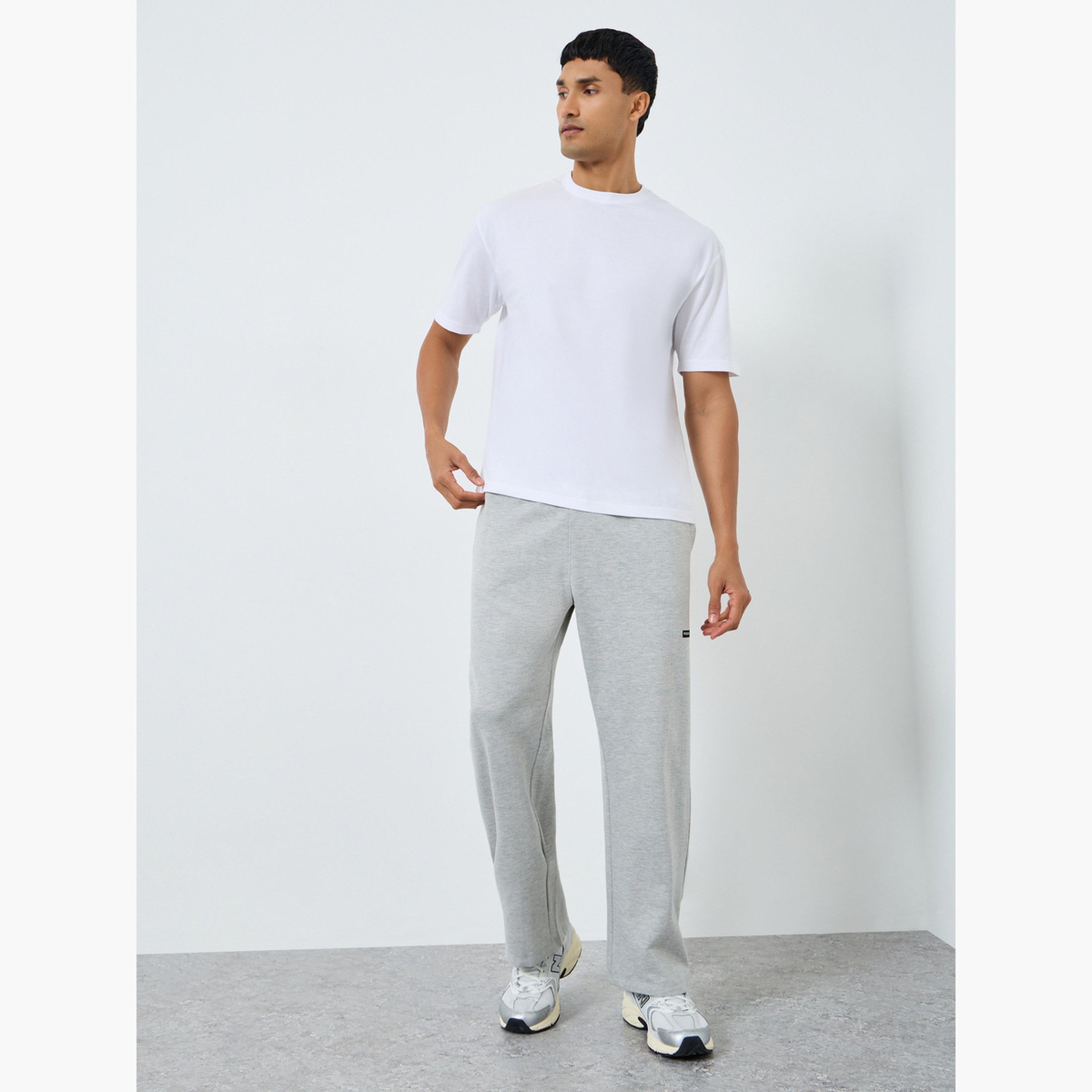 جوغر فليس بأرجل واسعة مع أربطة-men-clothing-bottoms-joggers-image-2