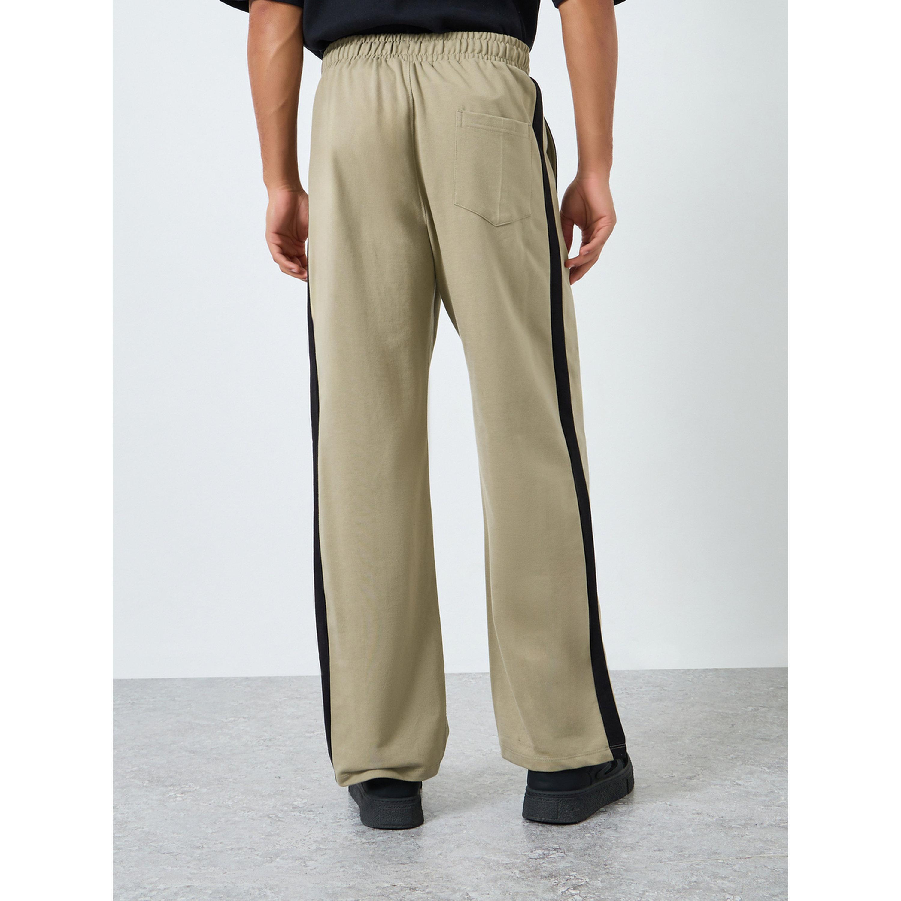 بنطال جوغر تيري رجالي فضفاض ومخطط-men-clothing-bottoms-joggers-image-5