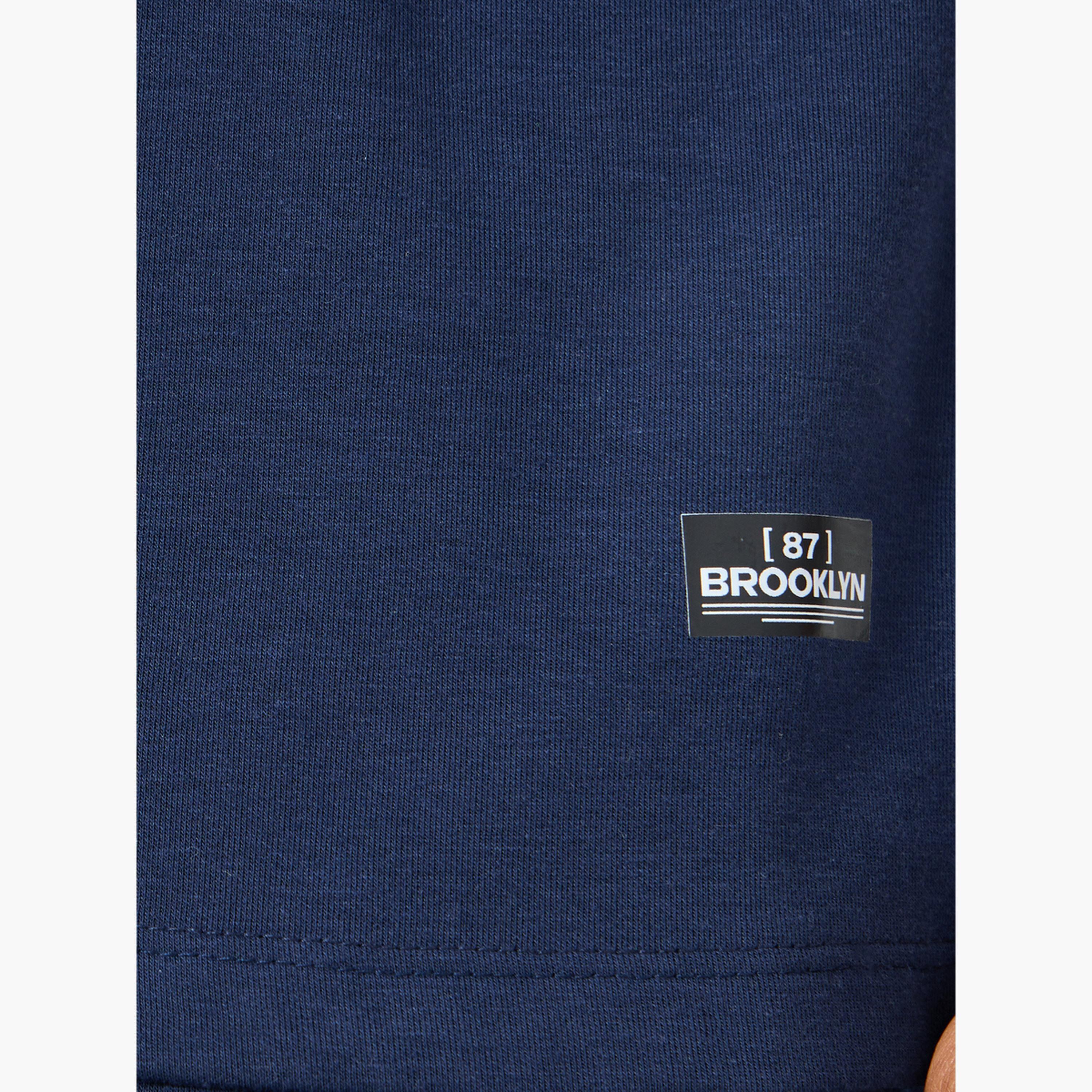 Styli Men Taping Detail Regular Fit T-Shirt and Shorts Co-Ords-men-clothing-coordsets-image-4
