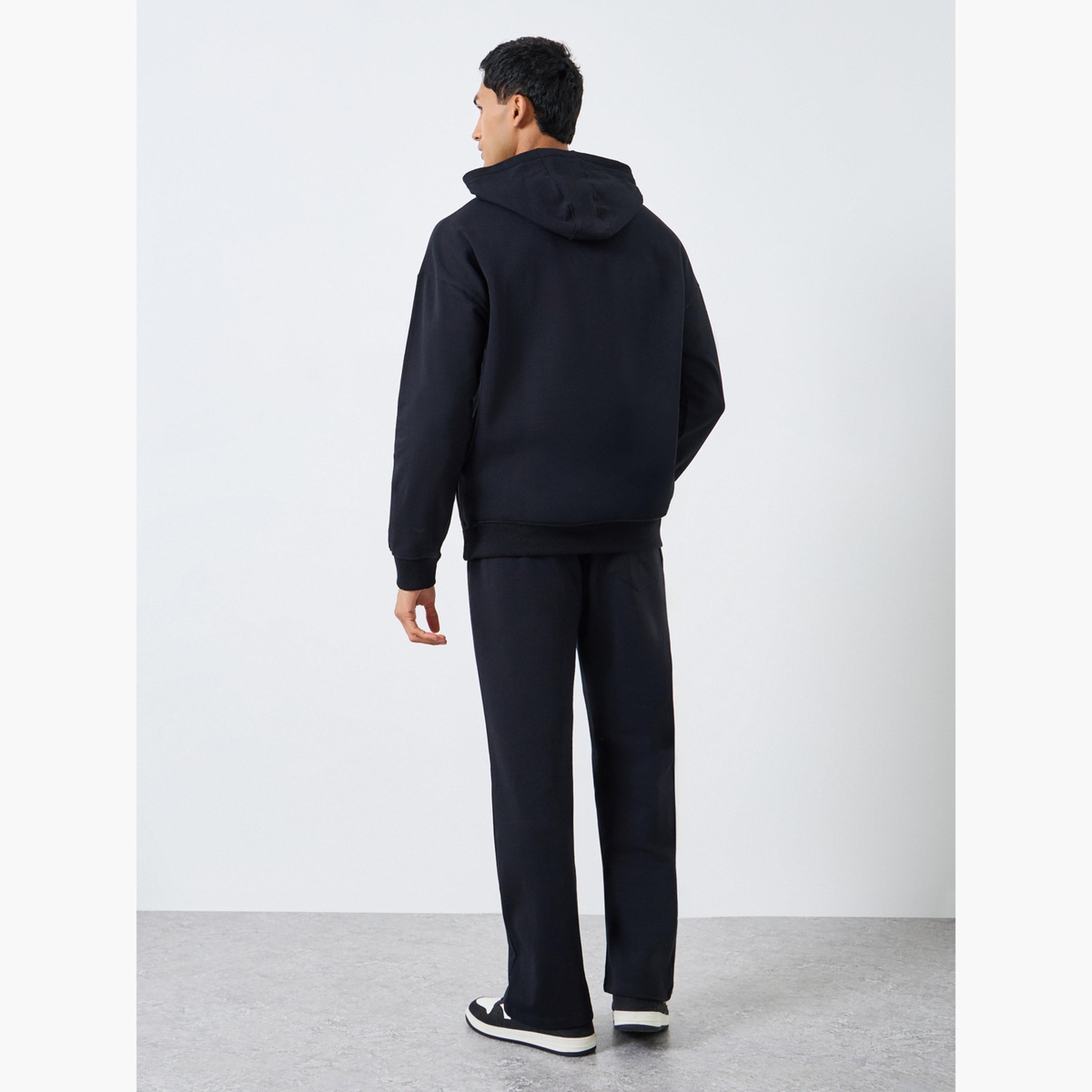 Styli Men Embroidered Hoodie and Joggers Co-Ords-men-clothing-coordsets-image-3