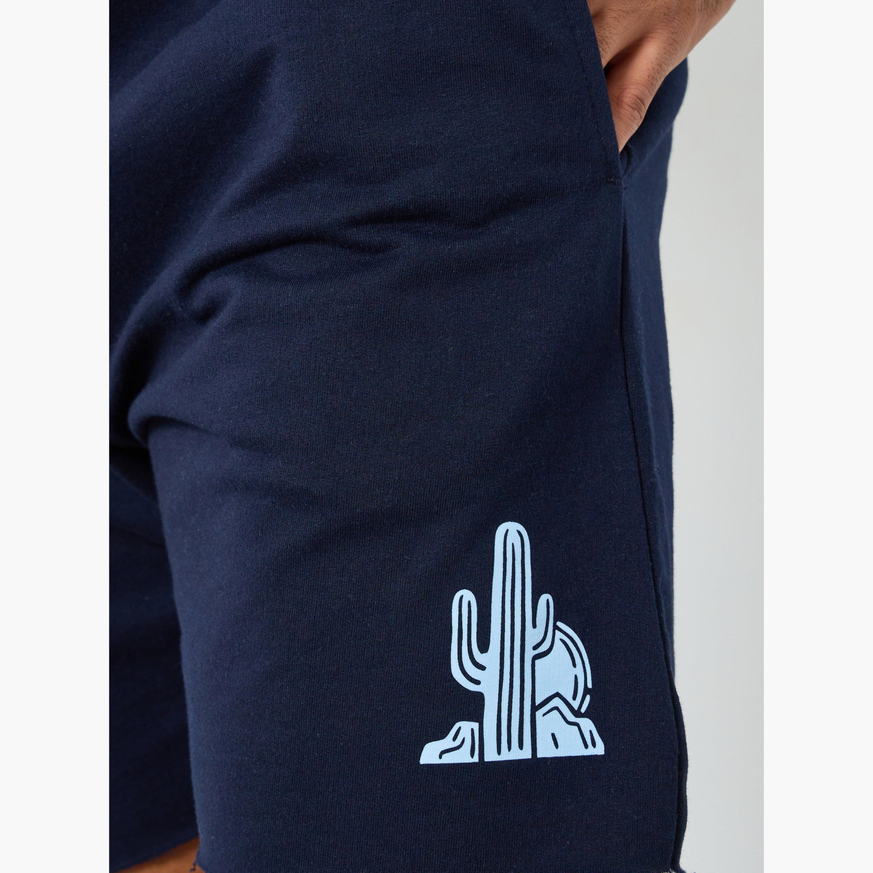 شورت بطبعة وقصة عادية-men-clothing-bottoms-shorts-image-3