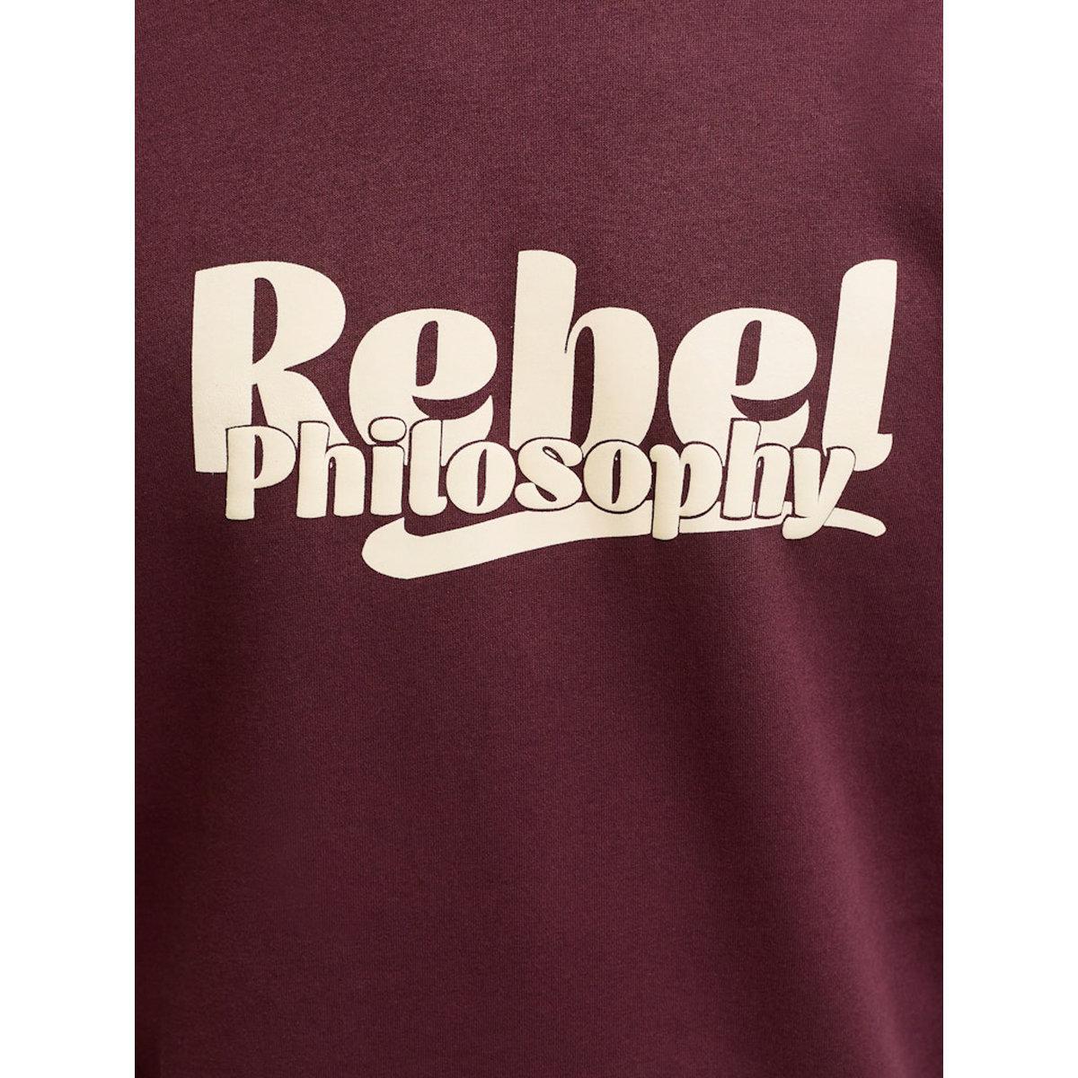 REBEL JREBRAKIM Slogan Print Round Neck Sweatshirt-men-clothing-hoodiesandsweatshirts-image-2
