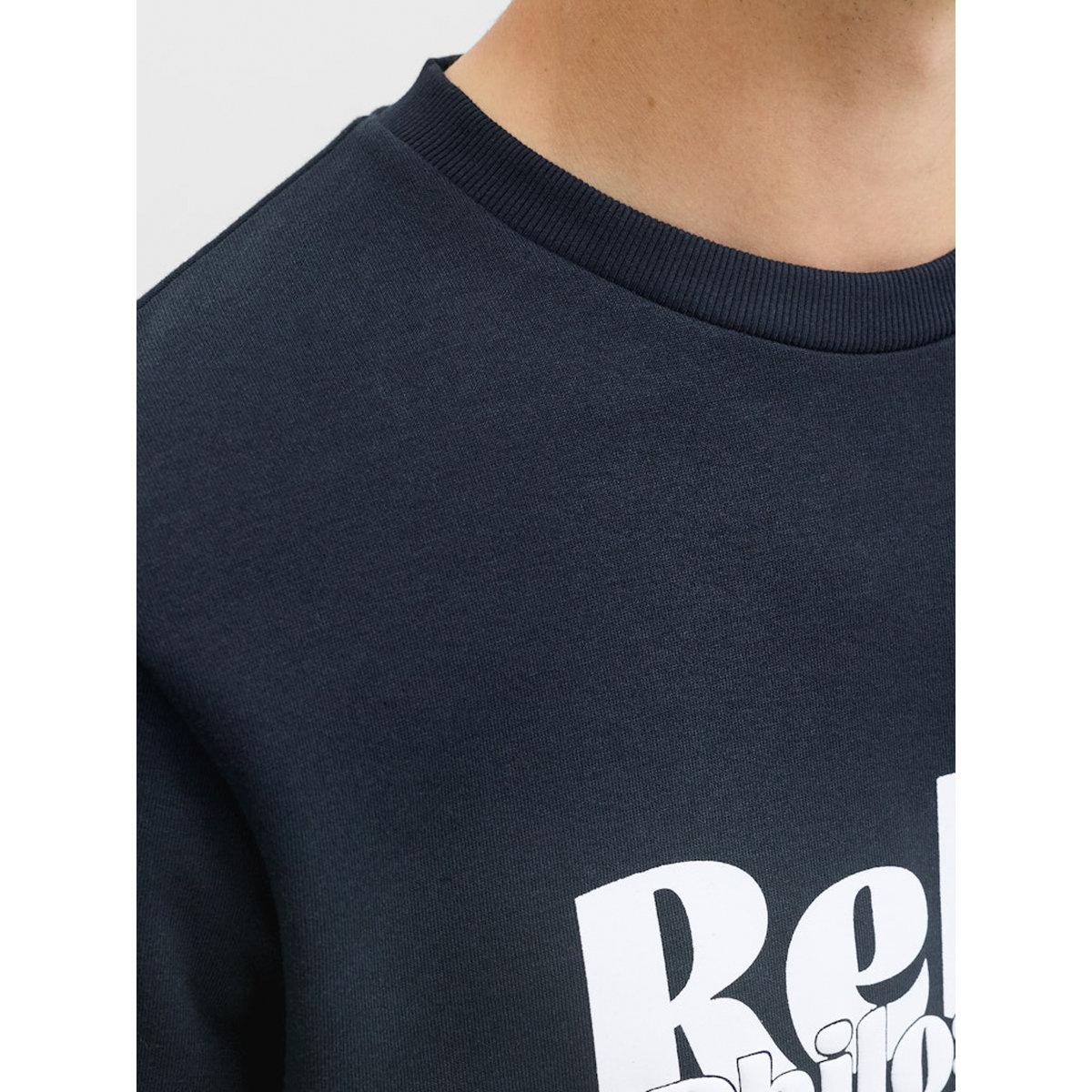 REBEL JREBRAKIM Slogan Print Round Neck Sweatshirt-men-clothing-hoodiesandsweatshirts-image-3