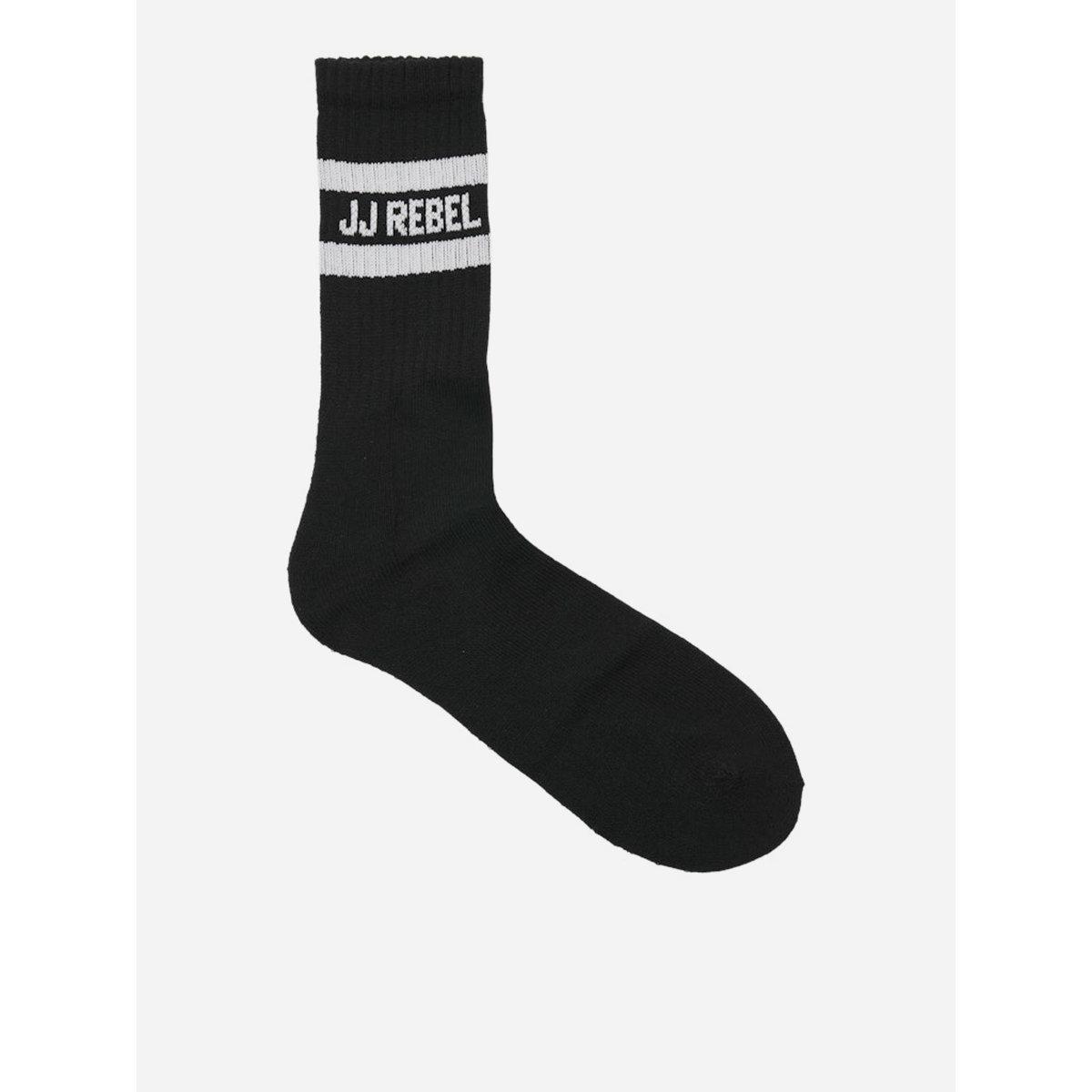 REBEL Pack of 5 - Men Logo Ankle Tennis Socks-men-socks-image-2