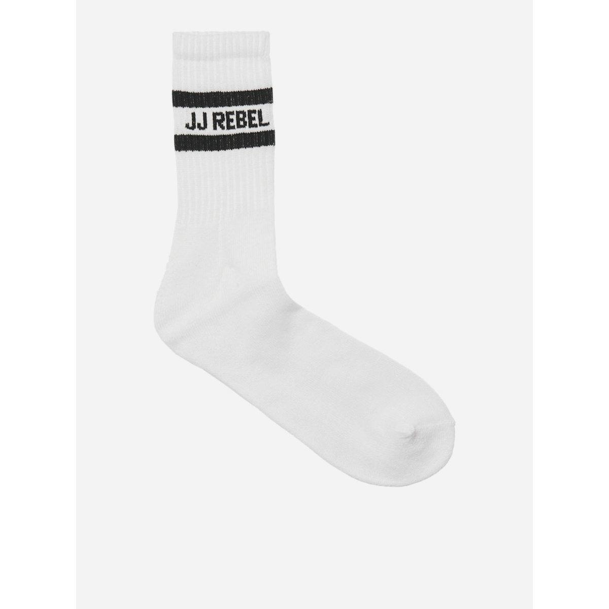 REBEL Pack of 5 - Men White Ankle Socks-men-socks-image-2