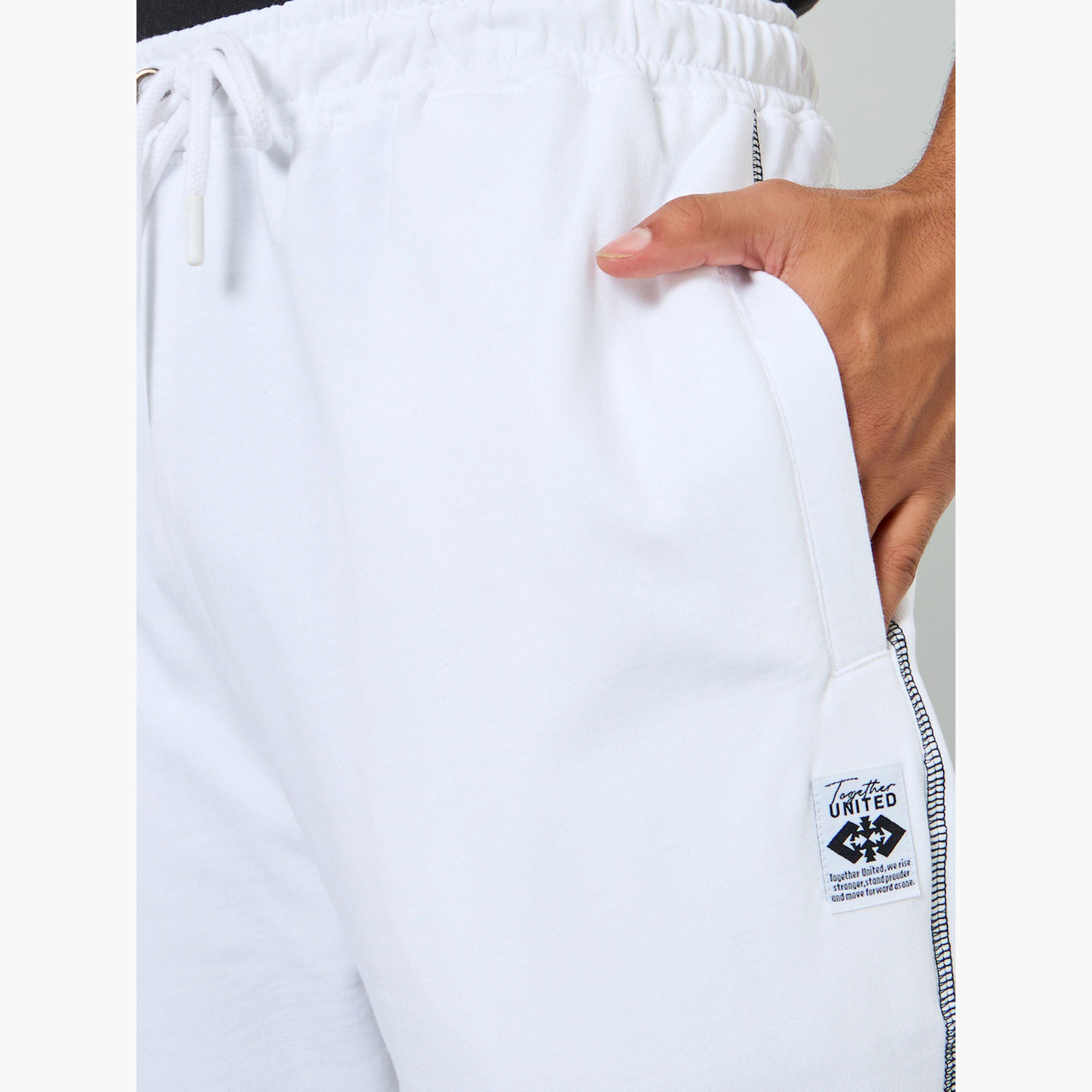 جوغر فليس بقصة أرجل مستقيمة ودرزات-men-clothing-bottoms-joggers-image-3