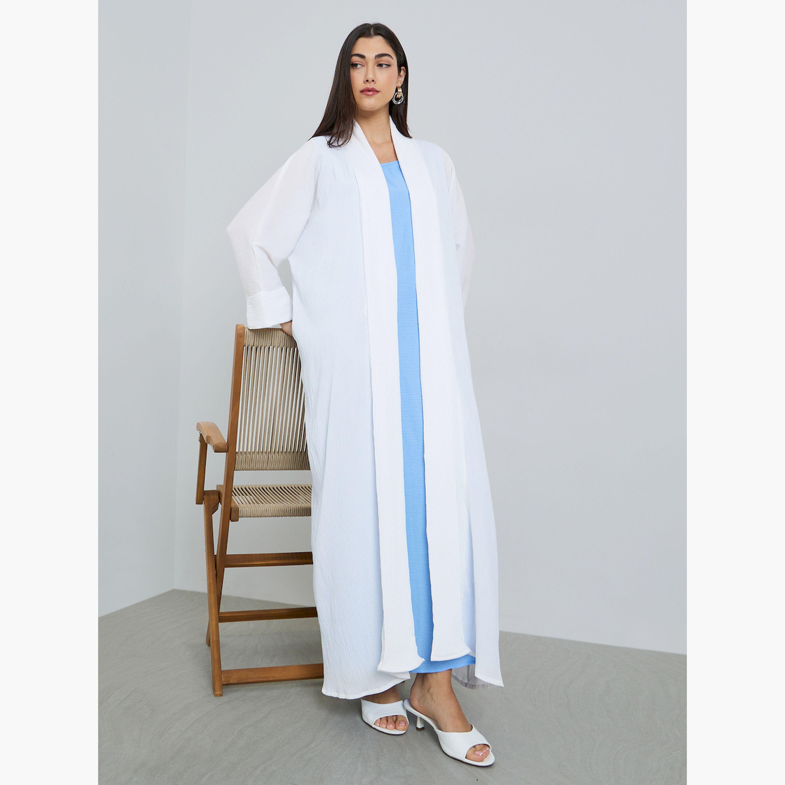 عباية كريمي مفتوحة من الأمام-women-arabicclothing-abayas-image-2