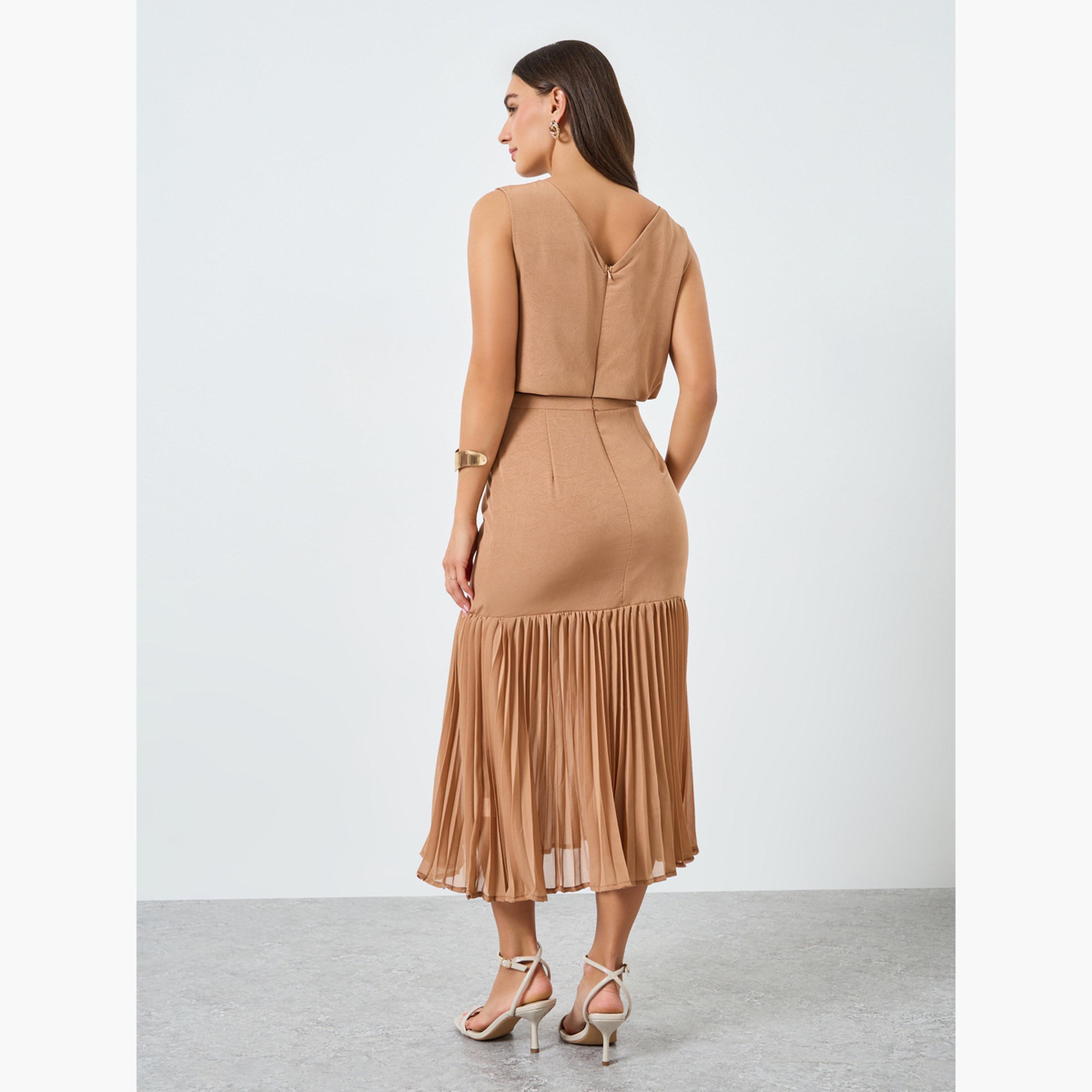 فستان ميدي ضيق بلا أكمام-women-clothing-dresses-image-4
