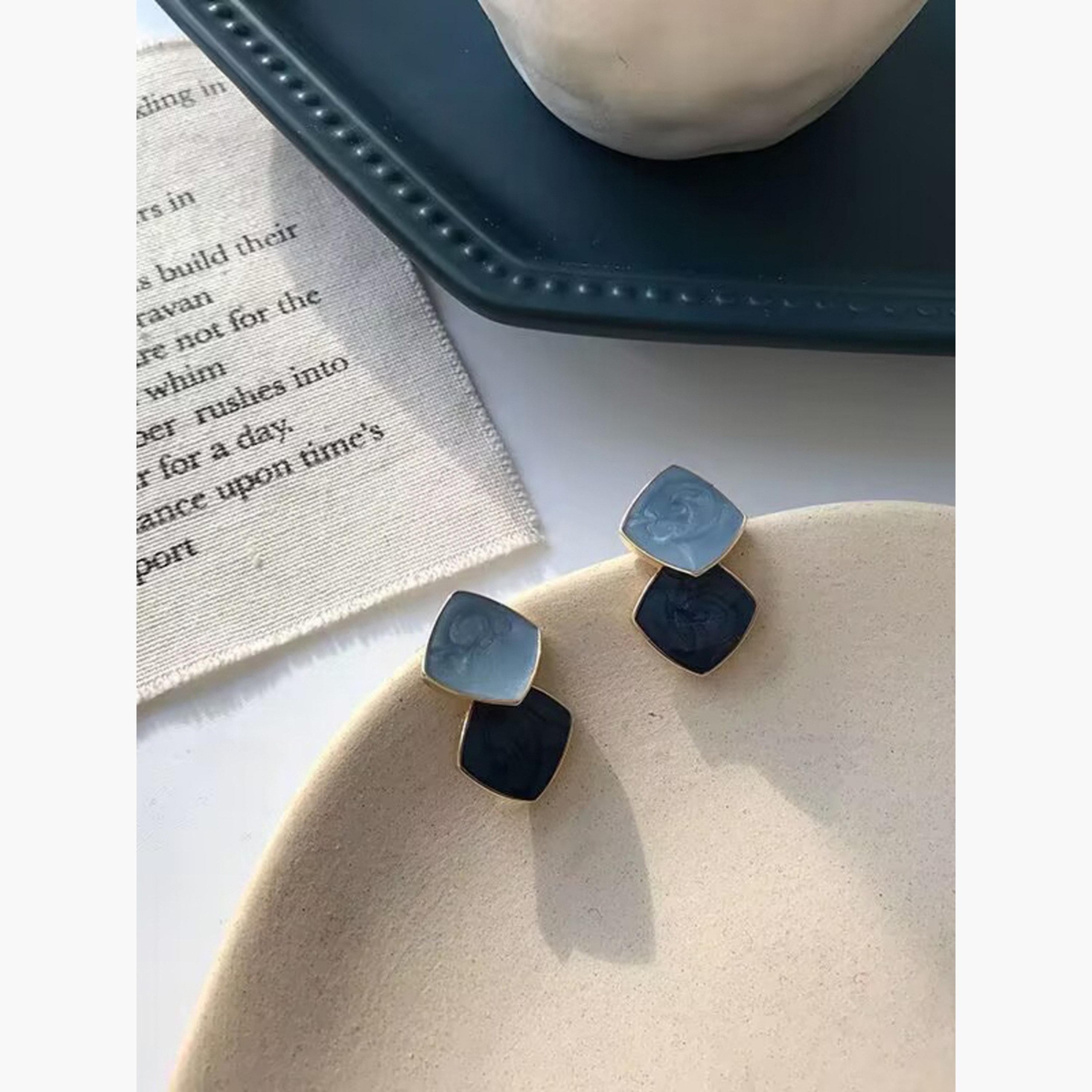 Take Two Women's Rhombus Geometric Earrings-women-watchesandjewellery-jewellery-earrings-image-3