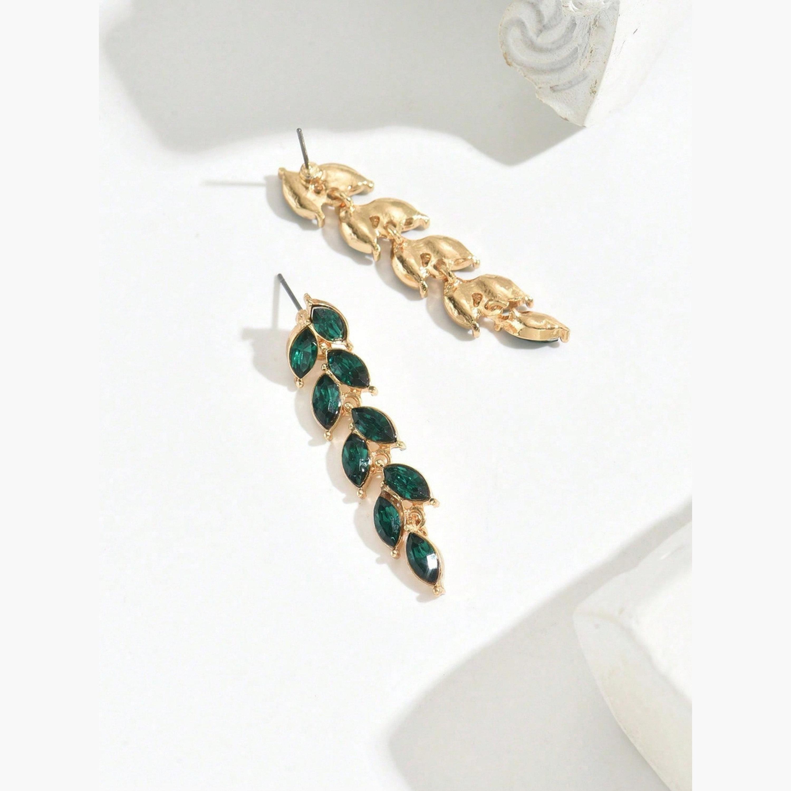 أقراط تيك تو النسائية المرصعة بأحجار الراين-women-watchesandjewellery-jewellery-earrings-image-4