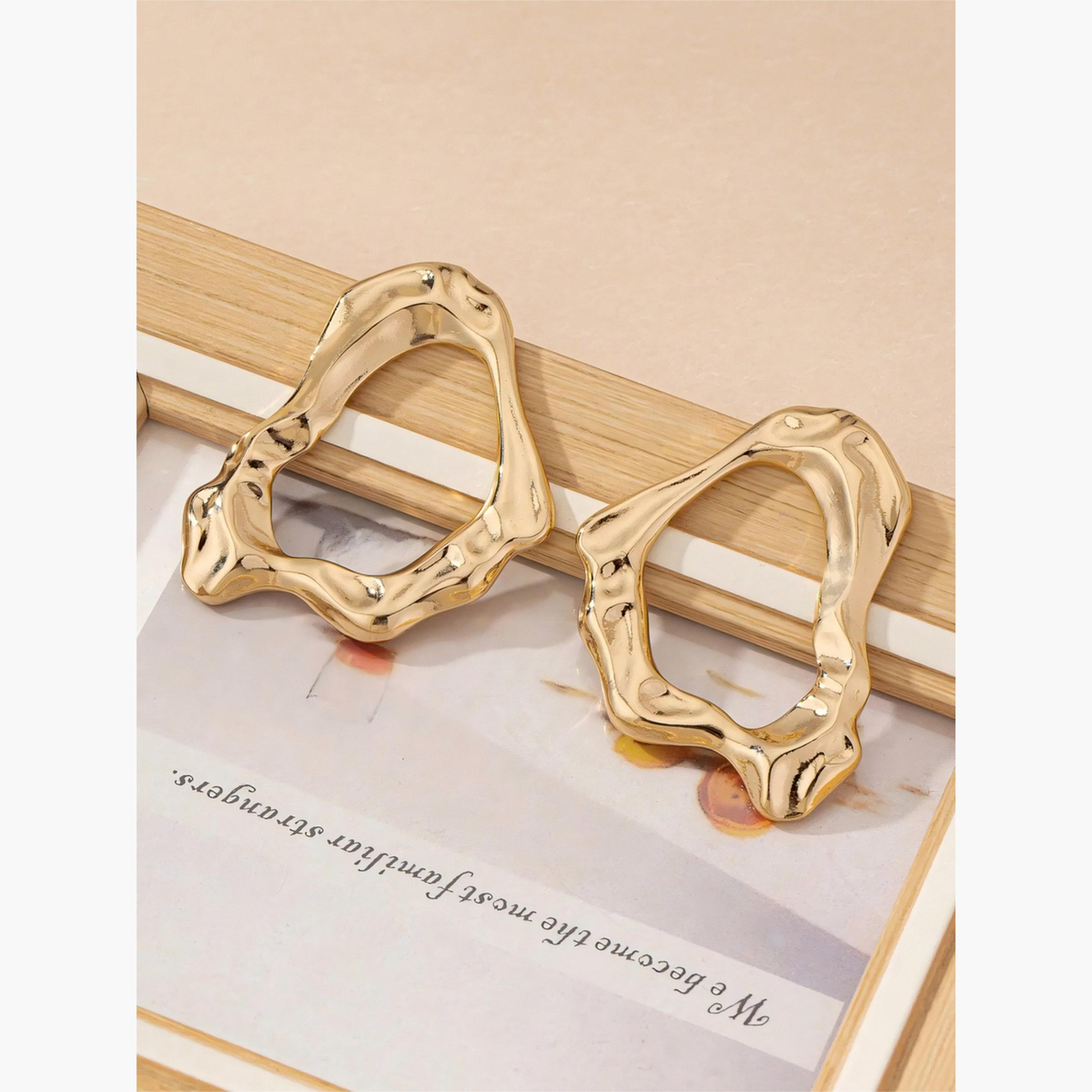 Take Two Women's Metal Geometric Earrings-women-watchesandjewellery-jewellery-earrings-image-5