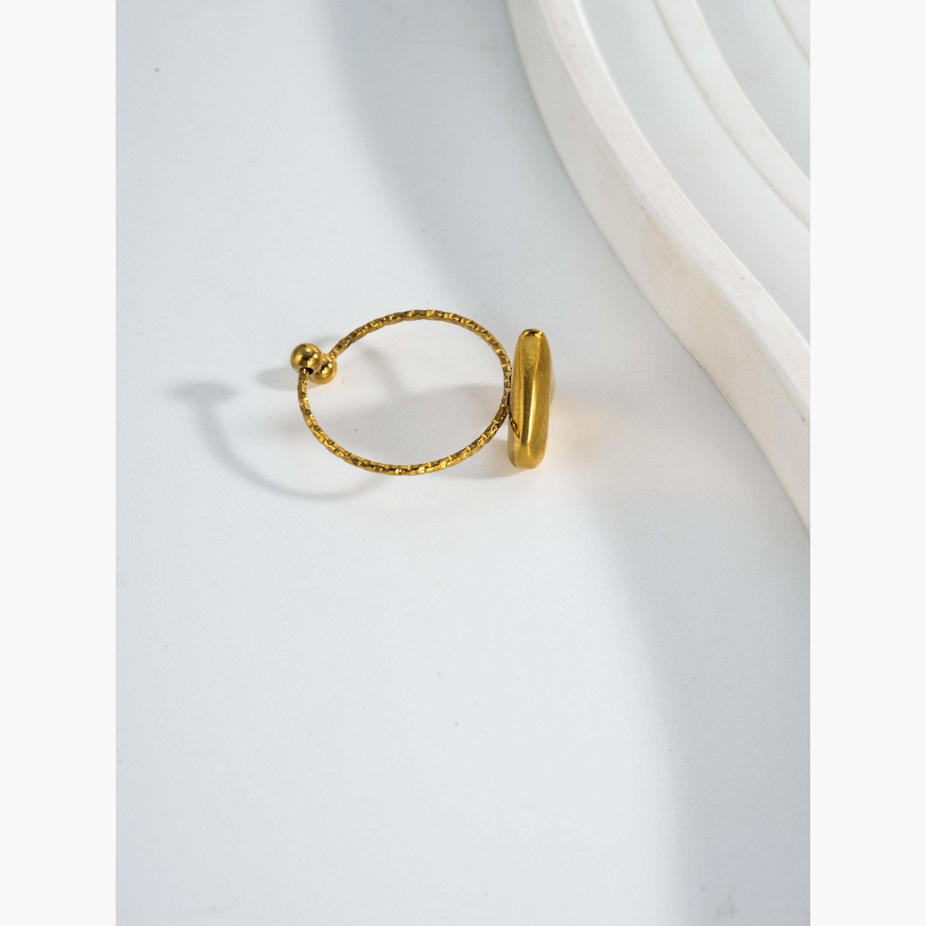 Take Two Women Gold Heart-Shaped Ring-women-watchesandjewellery-jewellery-rings-image-4