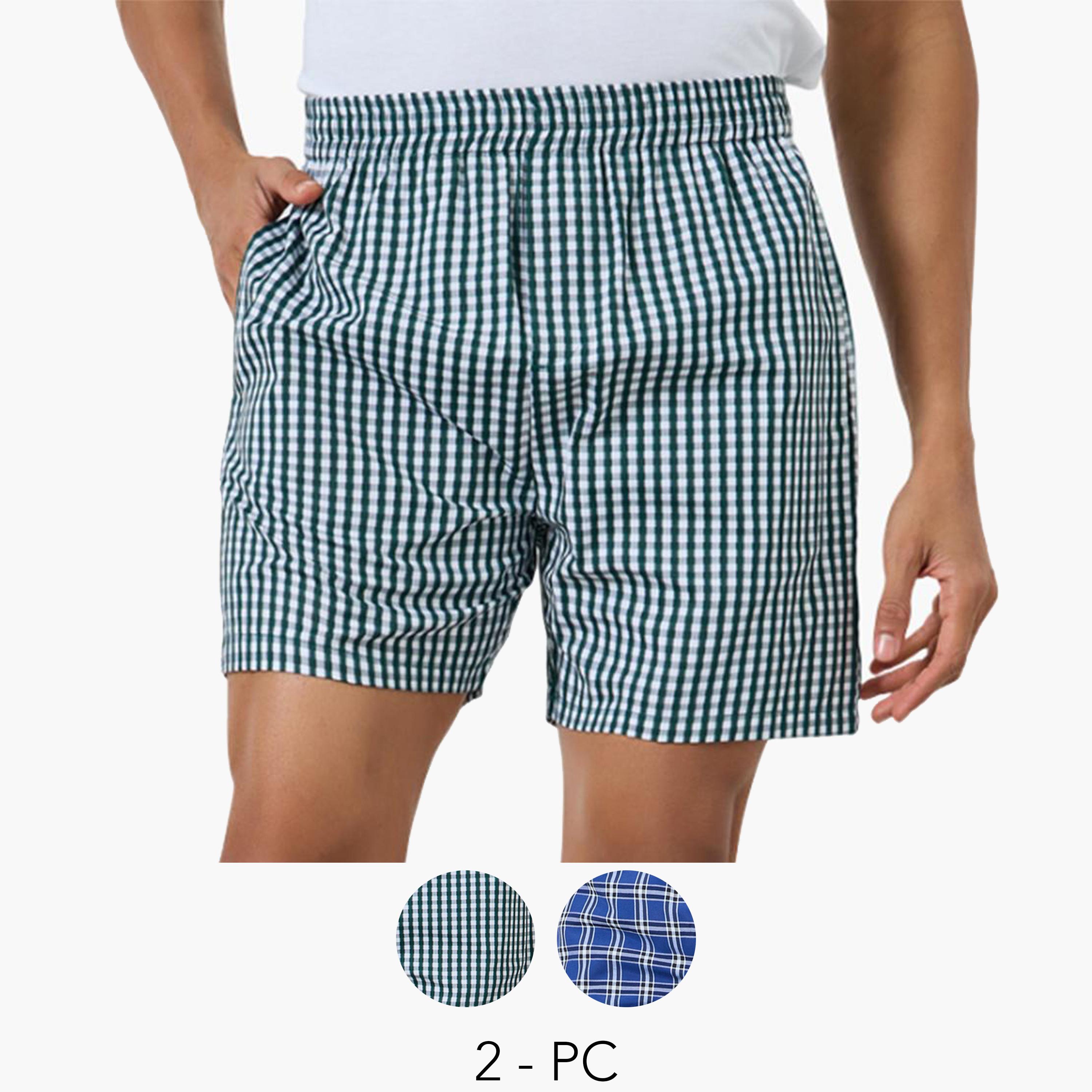 Styli Pack of 2 - Men Woven Boxers-men-clothing-innerwear-underwear-image-1