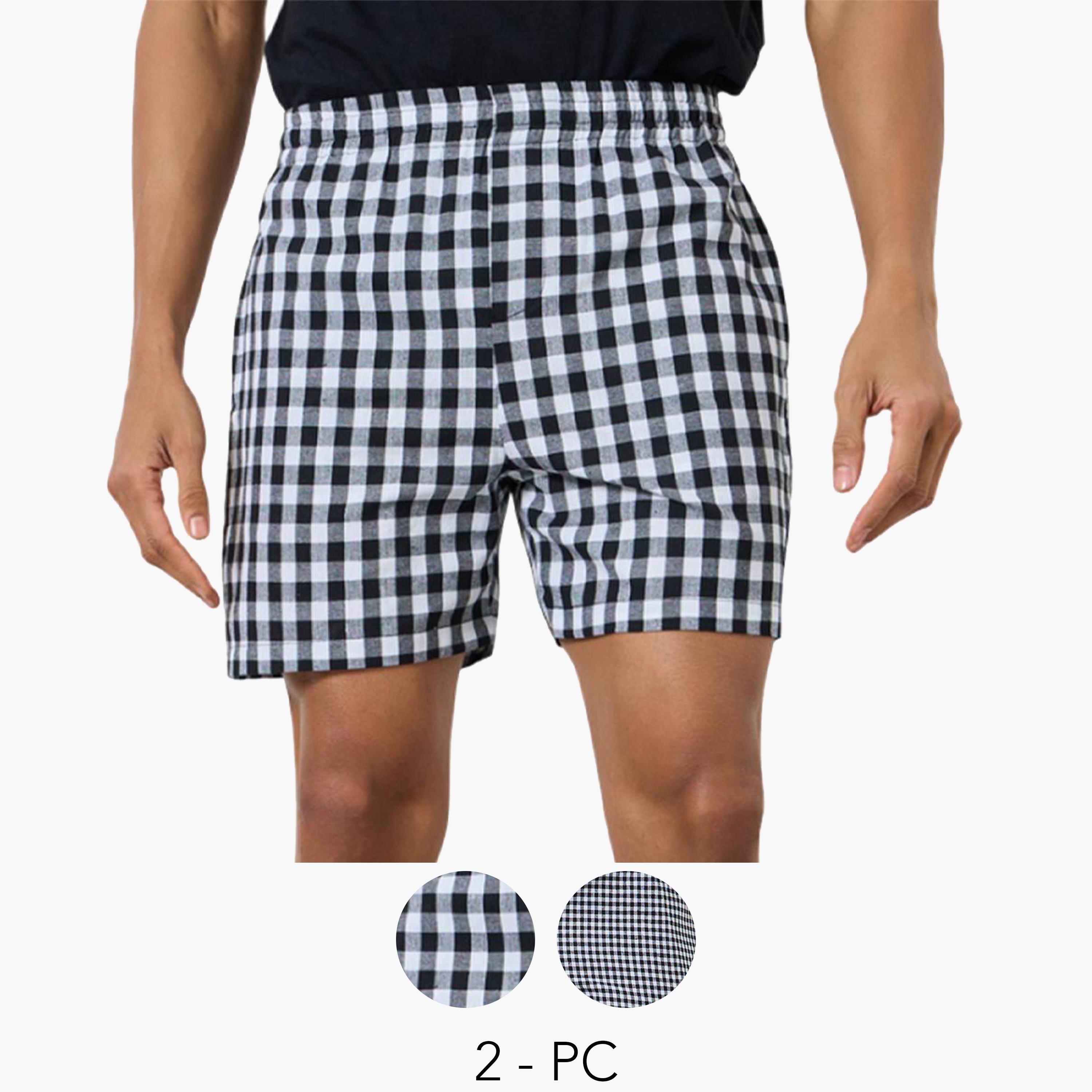 Styli Pack of 2 - Men Woven Boxers-men-clothing-innerwear-underwear-image-1
