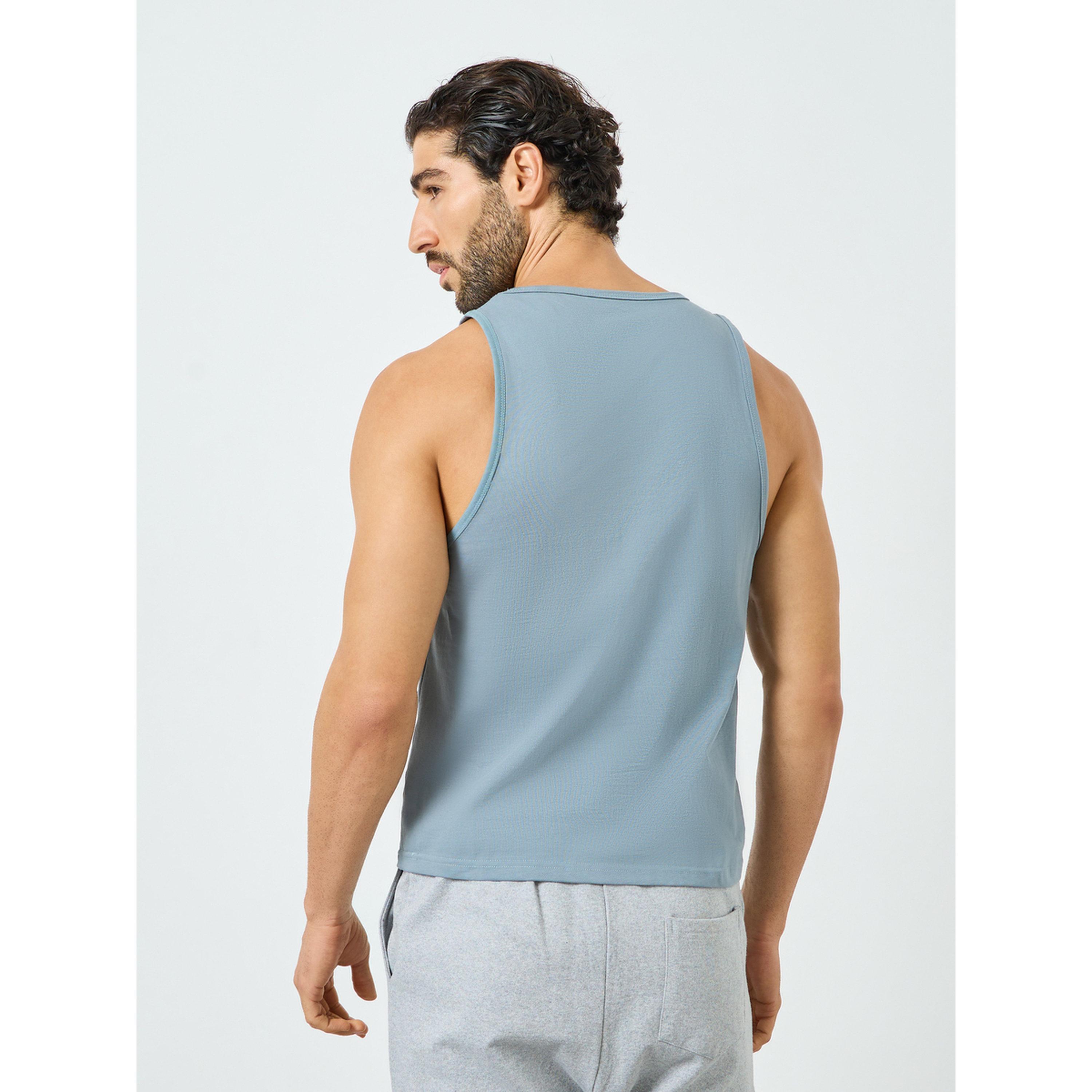 فانيلة رجالية قطنية بلا أكمام-men-clothing-innerwear-vests-image-4
