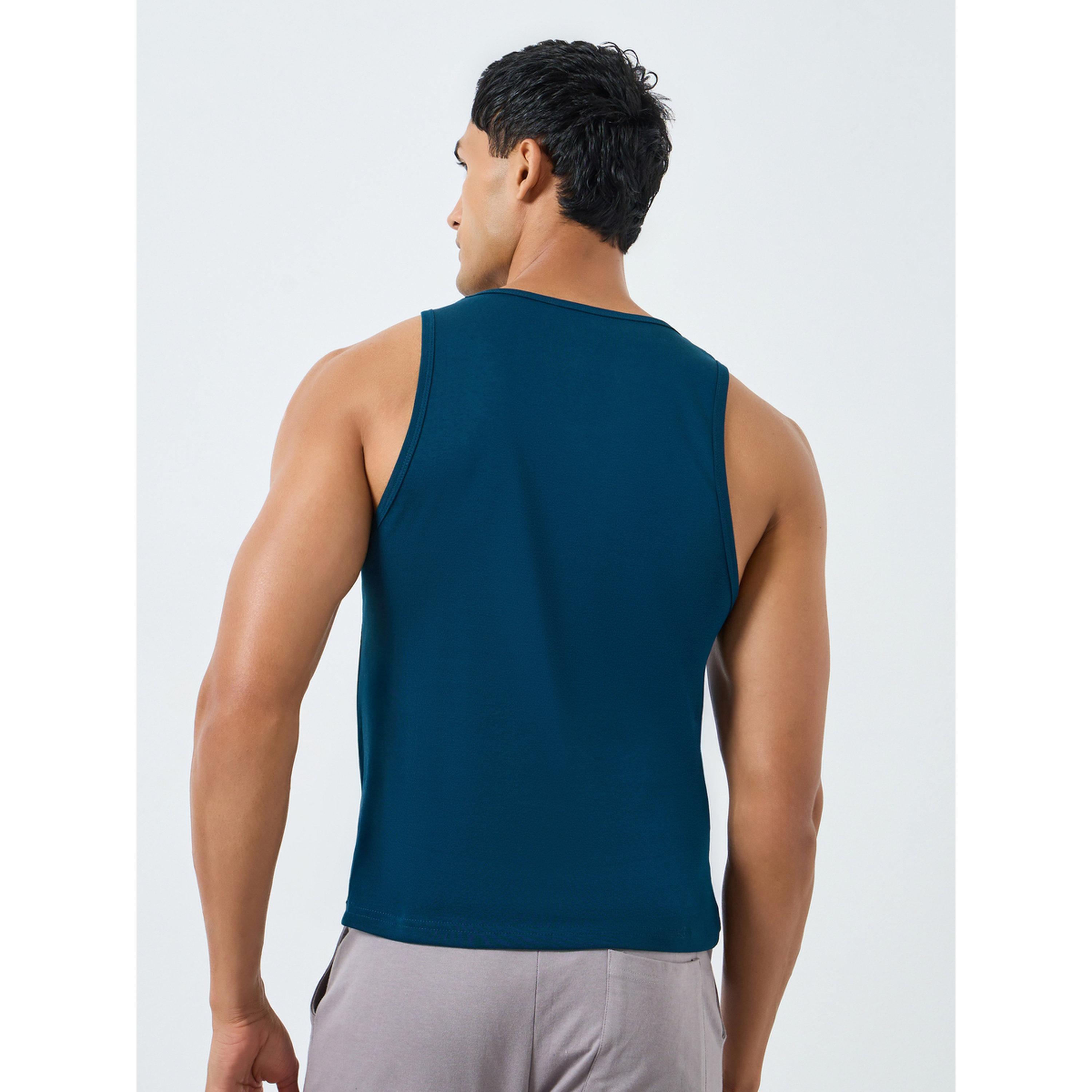 طقم من قطعتين - فانيلات رجالية قطنية مضلعة-men-clothing-innerwear-vests-image-5