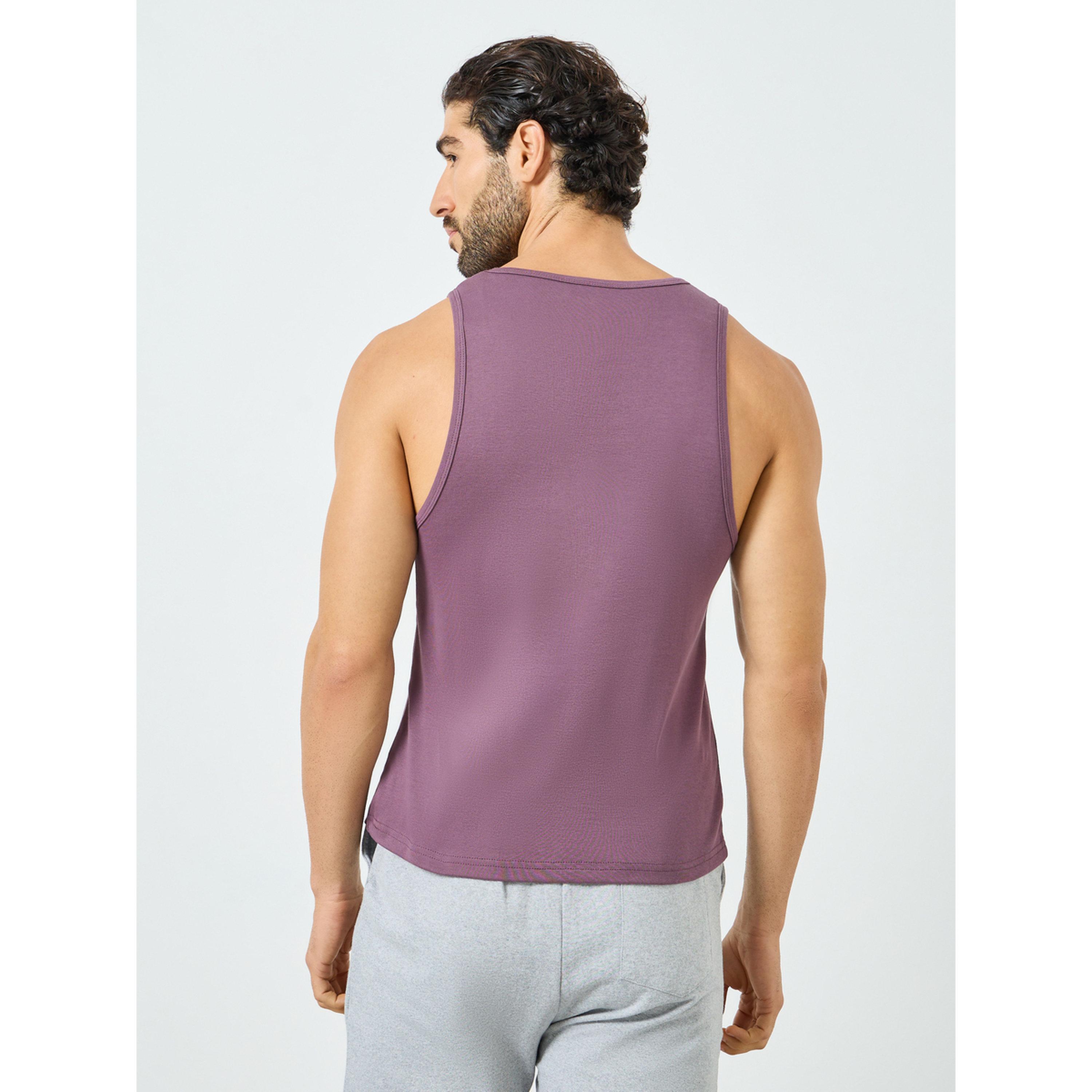 Styli Pack of 2- Men Solid Ribbed Vests-men-clothing-innerwear-vests-image-5
