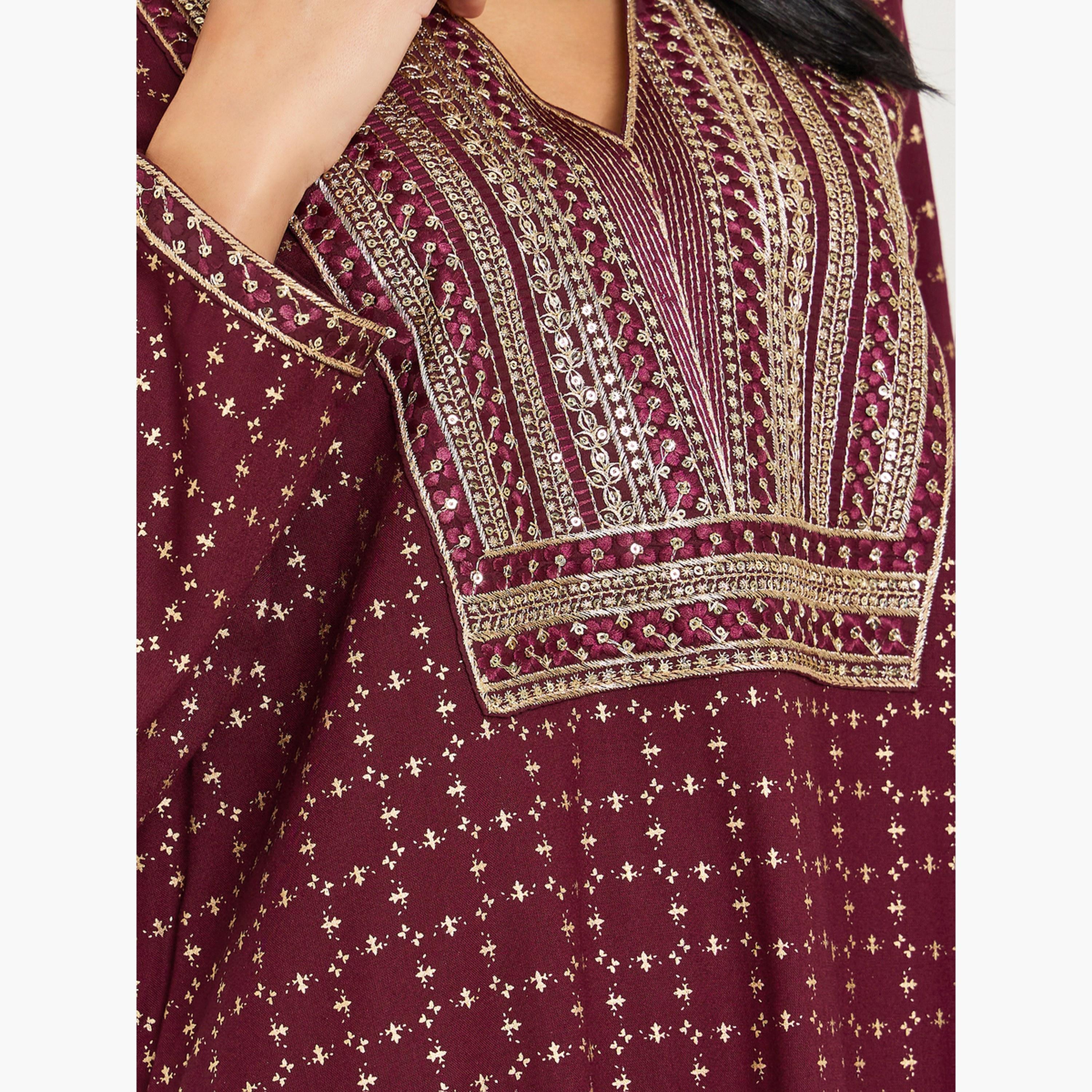 جلابية بتفاصيل مطرزة-women-arabicclothing-jalabiyas-image-4