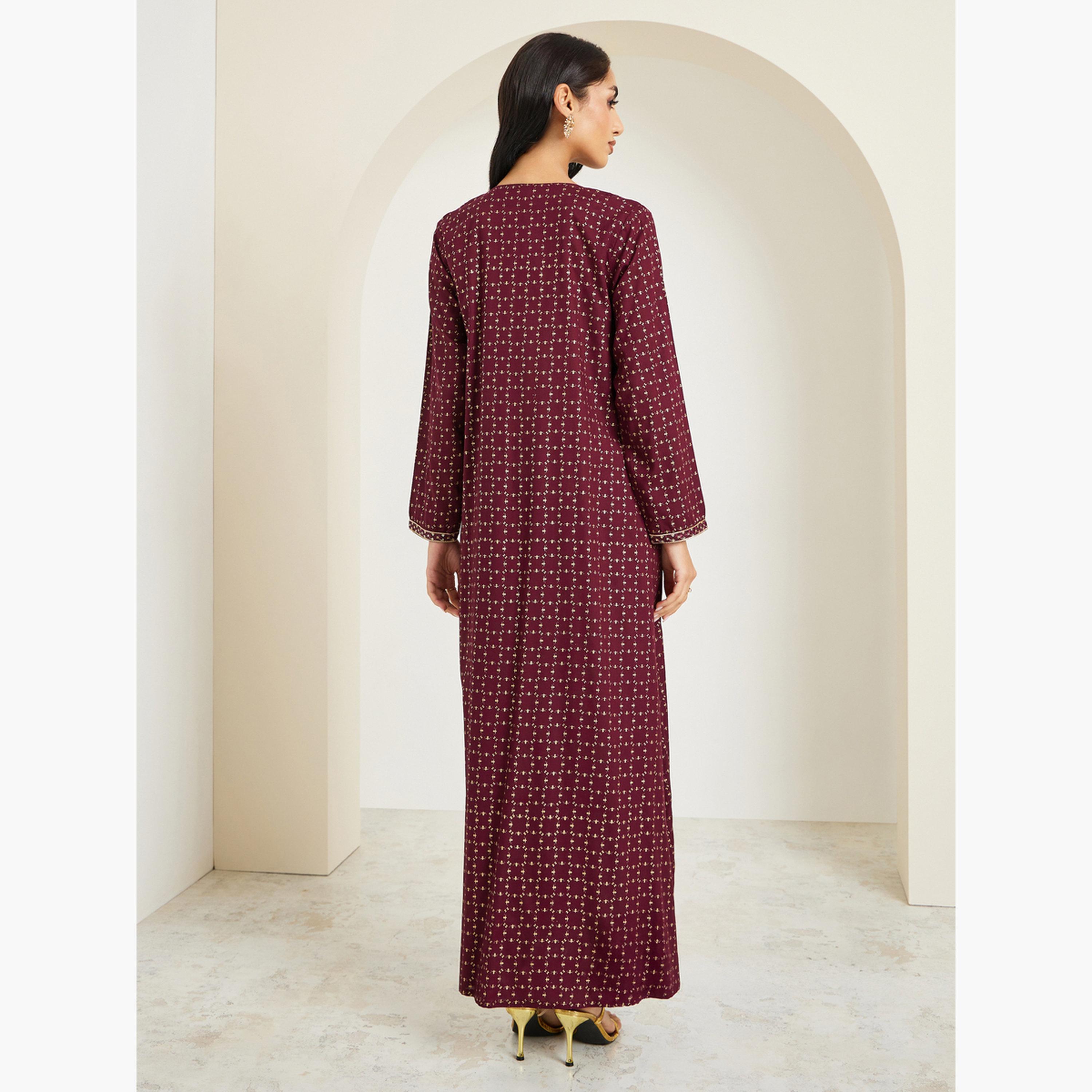 جلابية بتفاصيل مطرزة-women-arabicclothing-jalabiyas-image-5