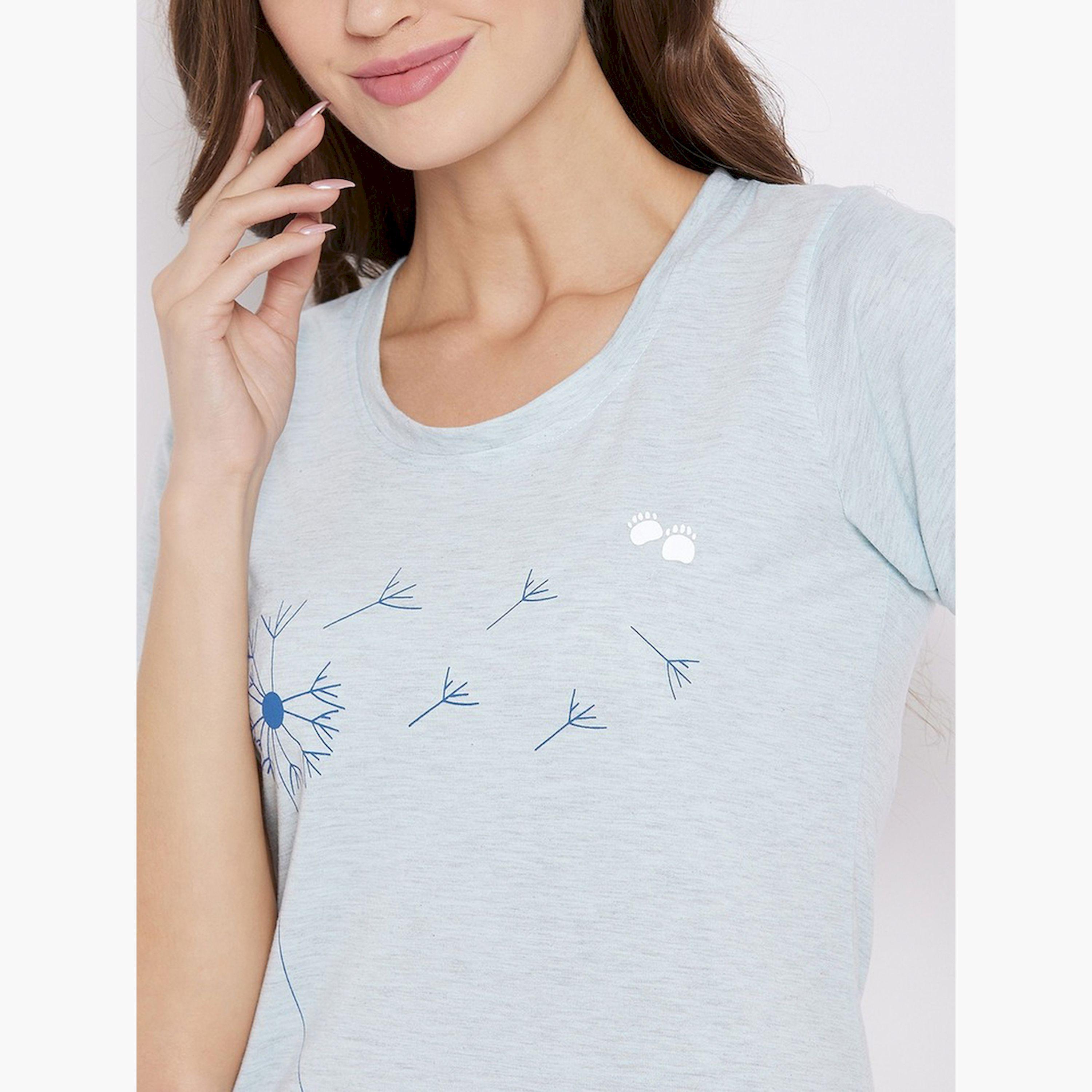 Take Two Round Neck Printed T-Shirt and Pyjama Set-women-clothing-nightwear-pyjamas-longsets-image-6