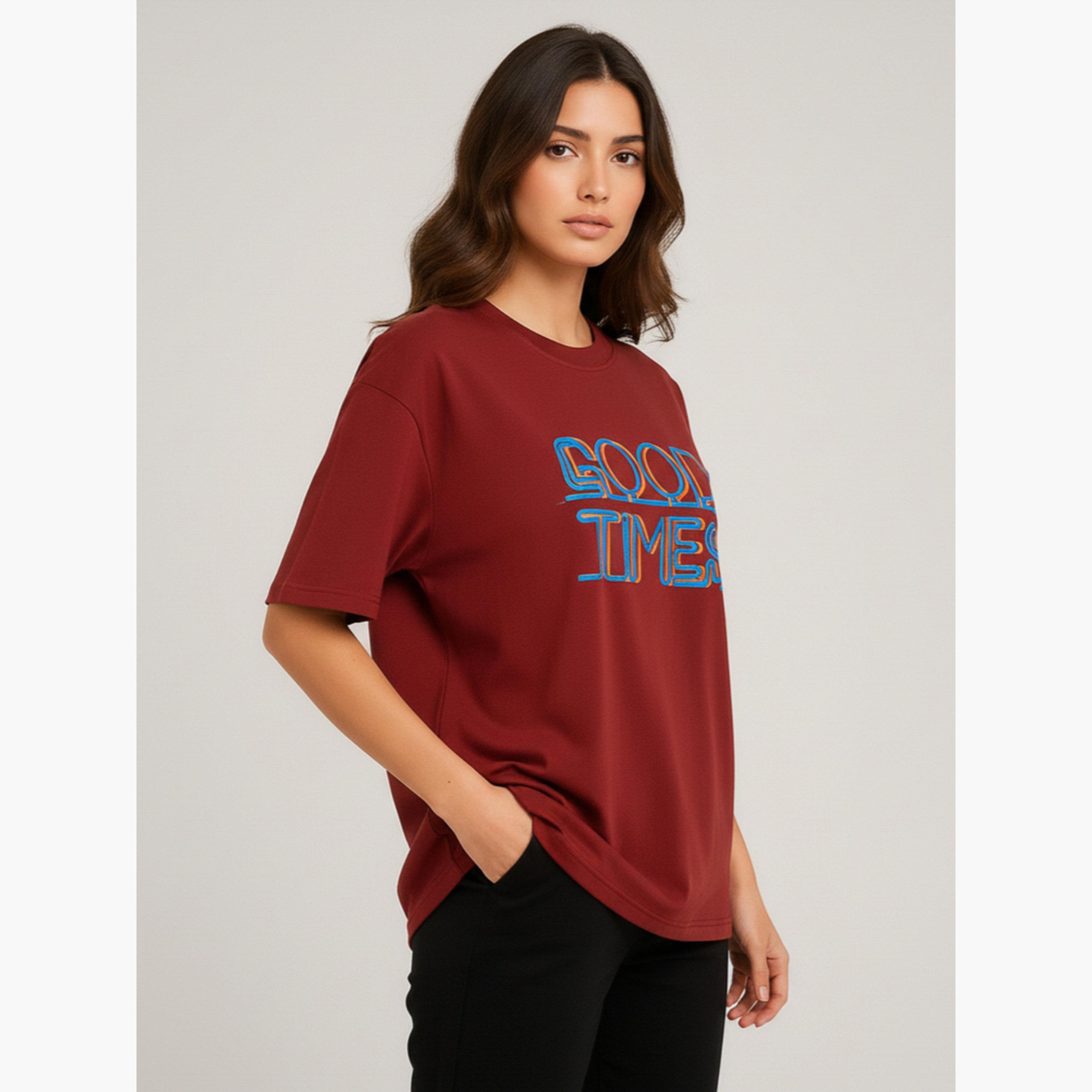 تيشيرت بطبعة جرافيك-women-clothing-tshirts-image-3