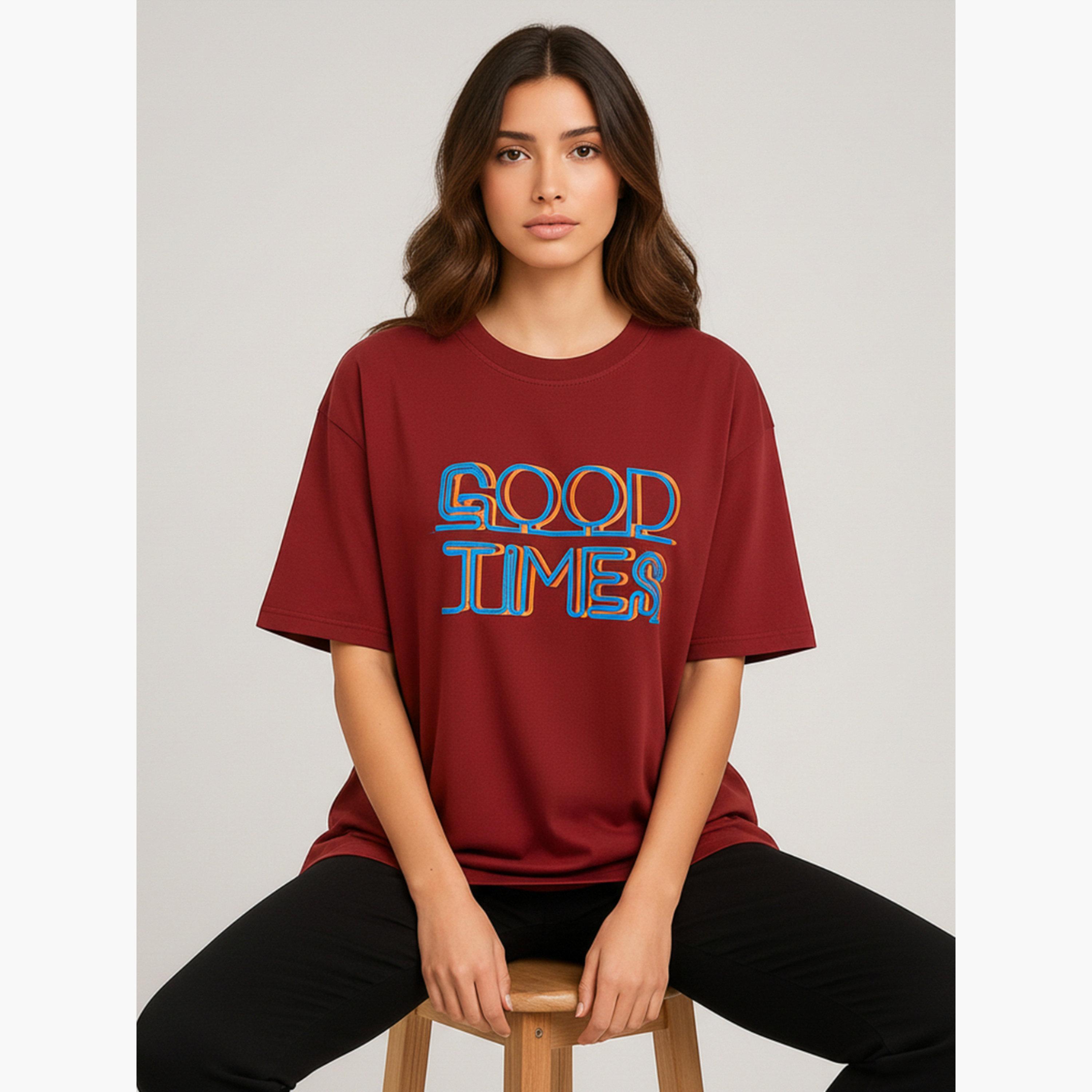تيشيرت بطبعة جرافيك-women-clothing-tshirts-image-4