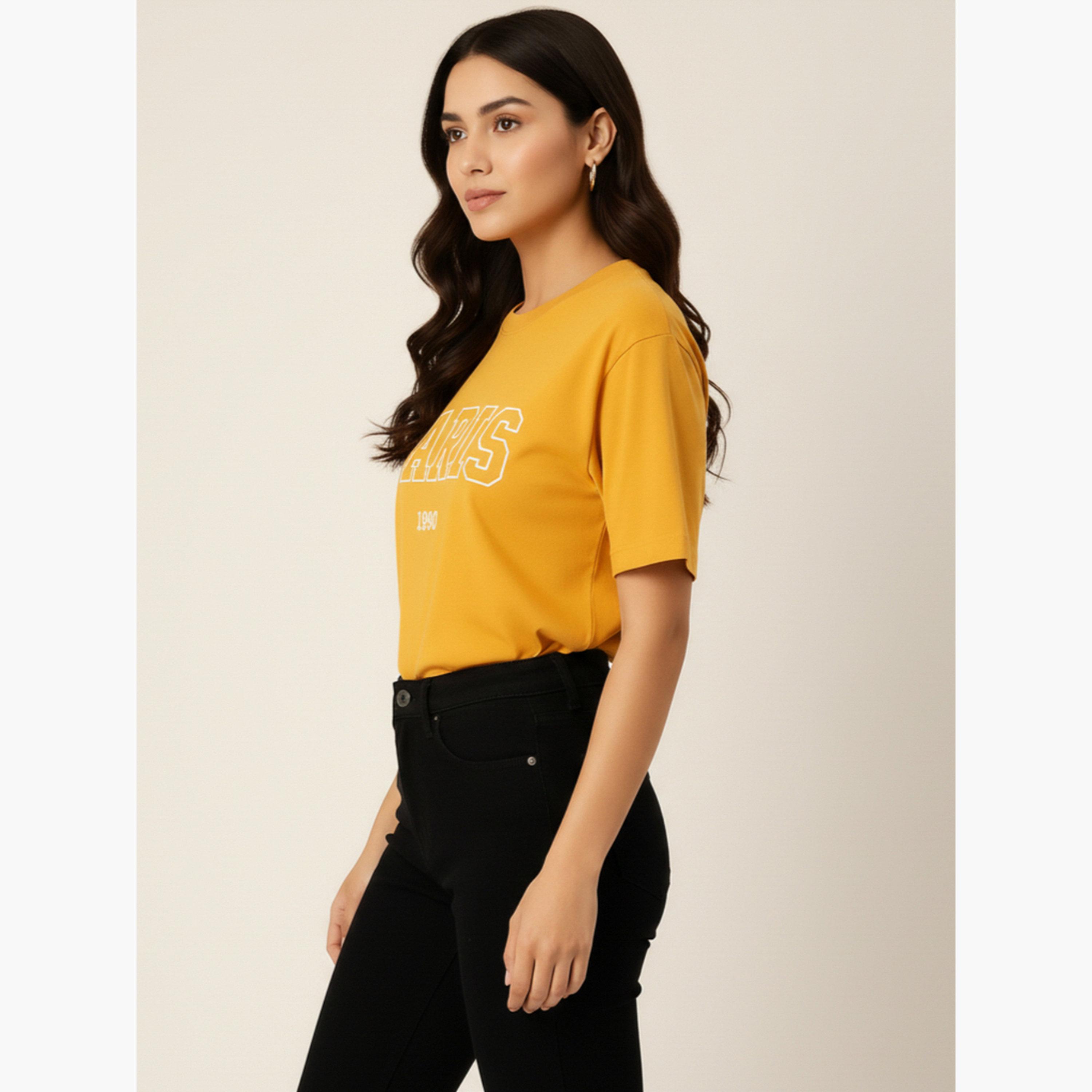 تيشيرت بطبعة جرافيك باريس-women-clothing-tshirts-image-2