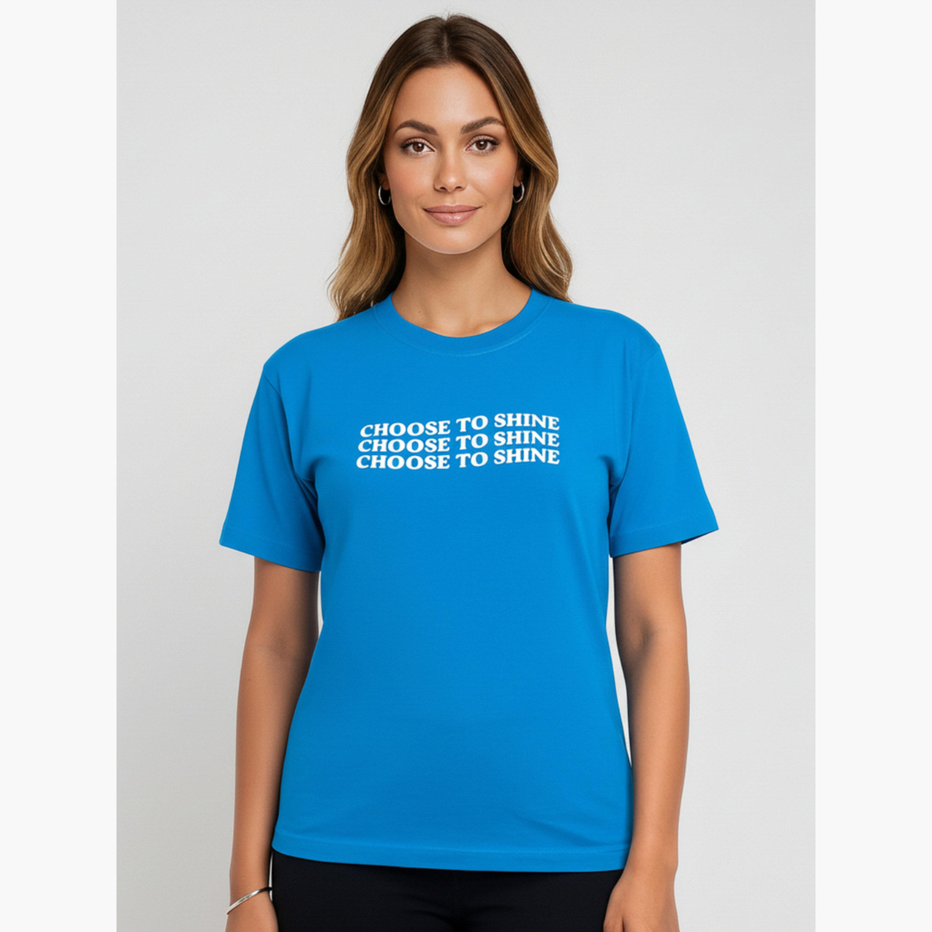 تيشيرت بطبعة شعار-women-clothing-tshirts-image-1