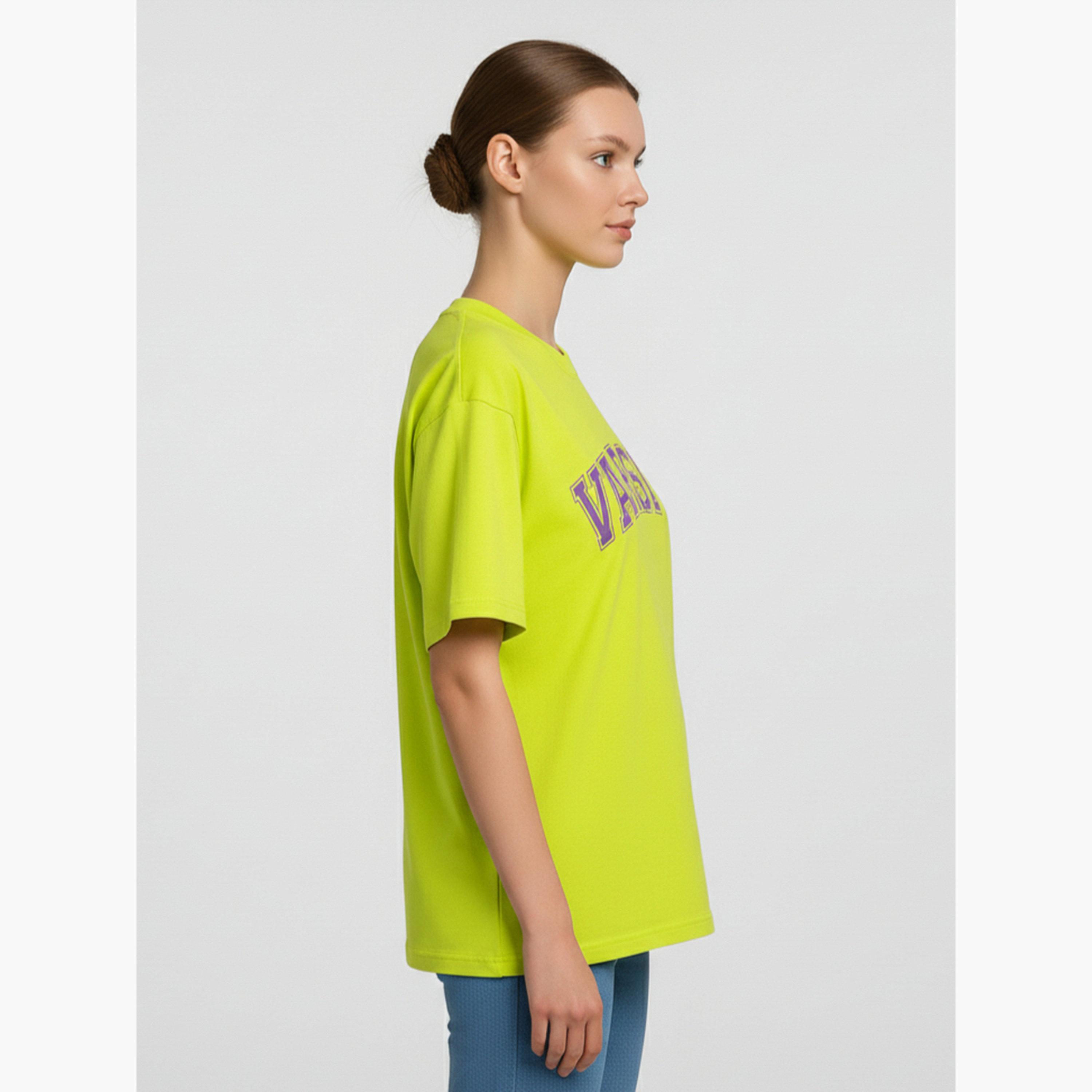 PAUSE Women Neon Varsity Graphic T-Shirt-women-clothing-tshirts-image-6