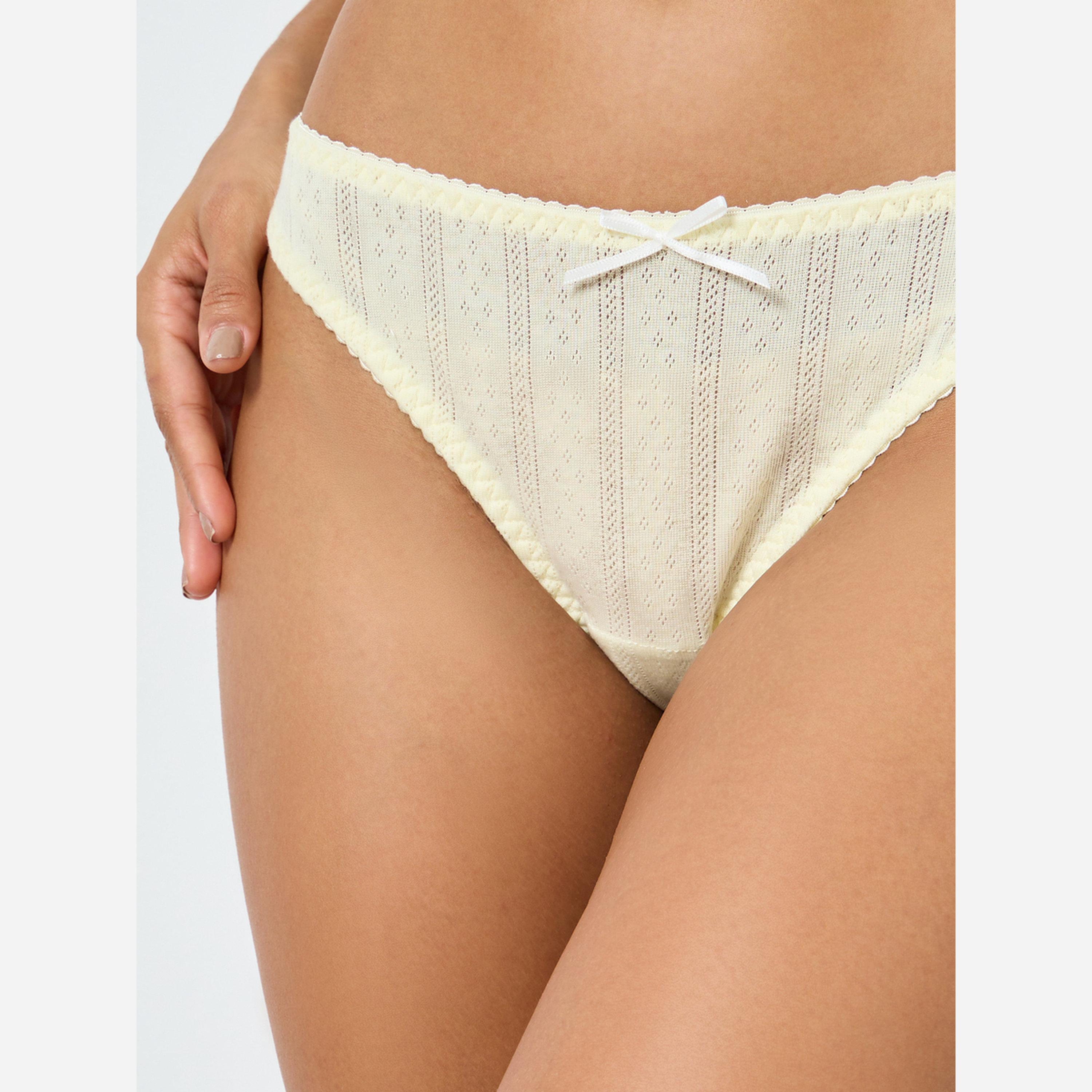?????? - ??? ????? ??? ?????? ????? ???? ???? ????? Pointelle Apex Strap-women-clothing-lingerie-lingeriesets-image-6