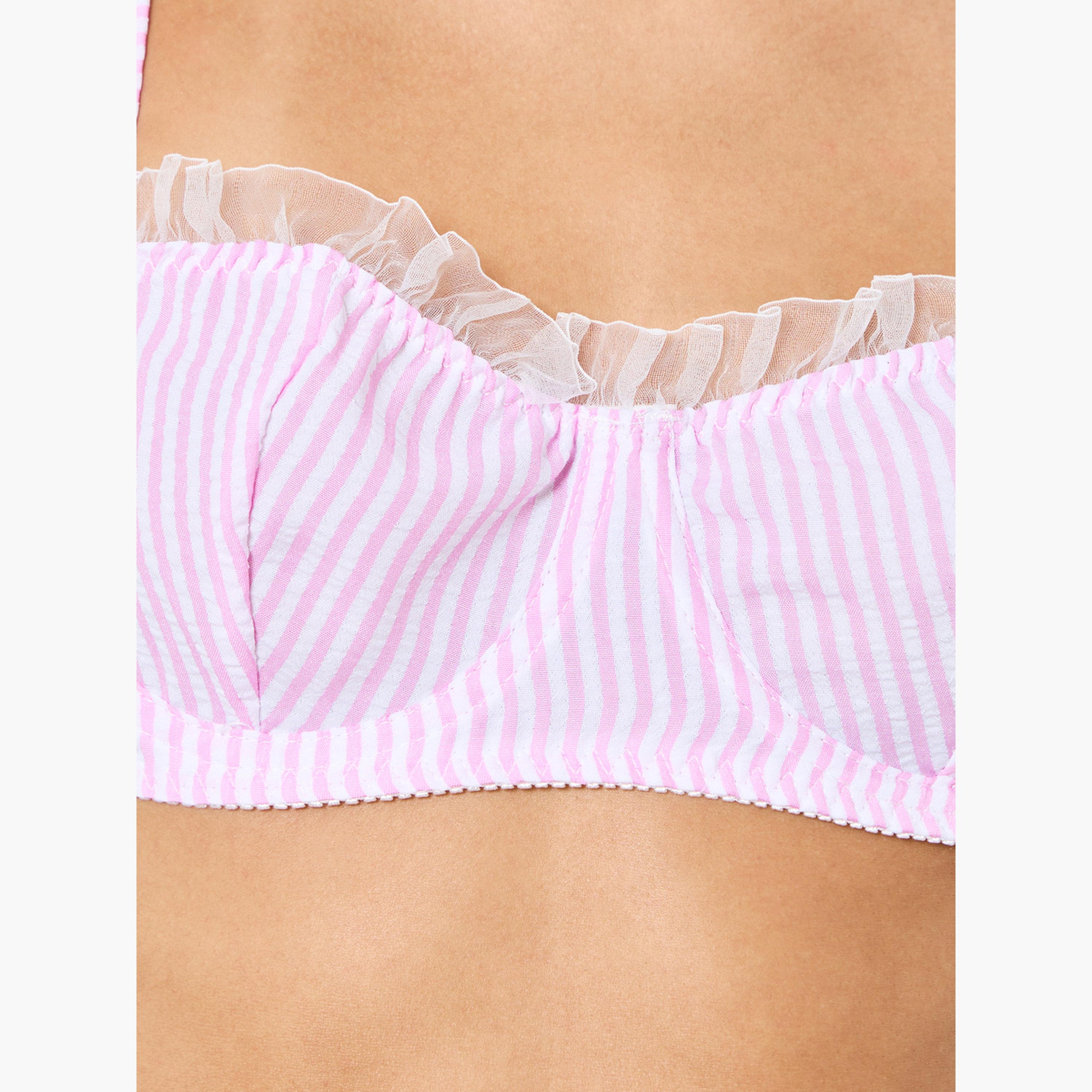 مجموعة من صدرية بالكونيت وشورت بوكسر-women-clothing-lingerie-lingeriesets-image-3