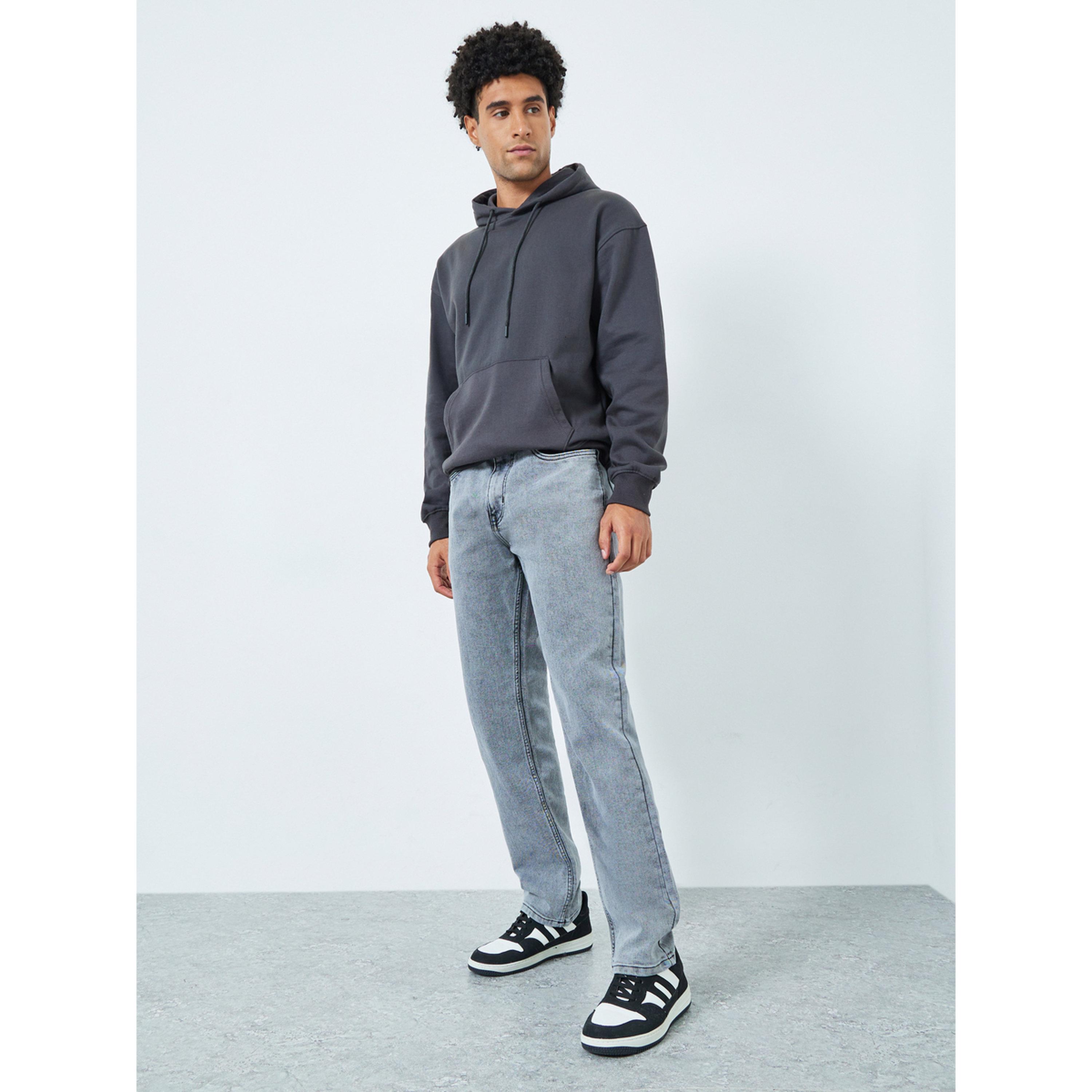 Styli Men Washed Relaxed Fit Stretchable Jeans-men-clothing-bottoms-jeans-image-2