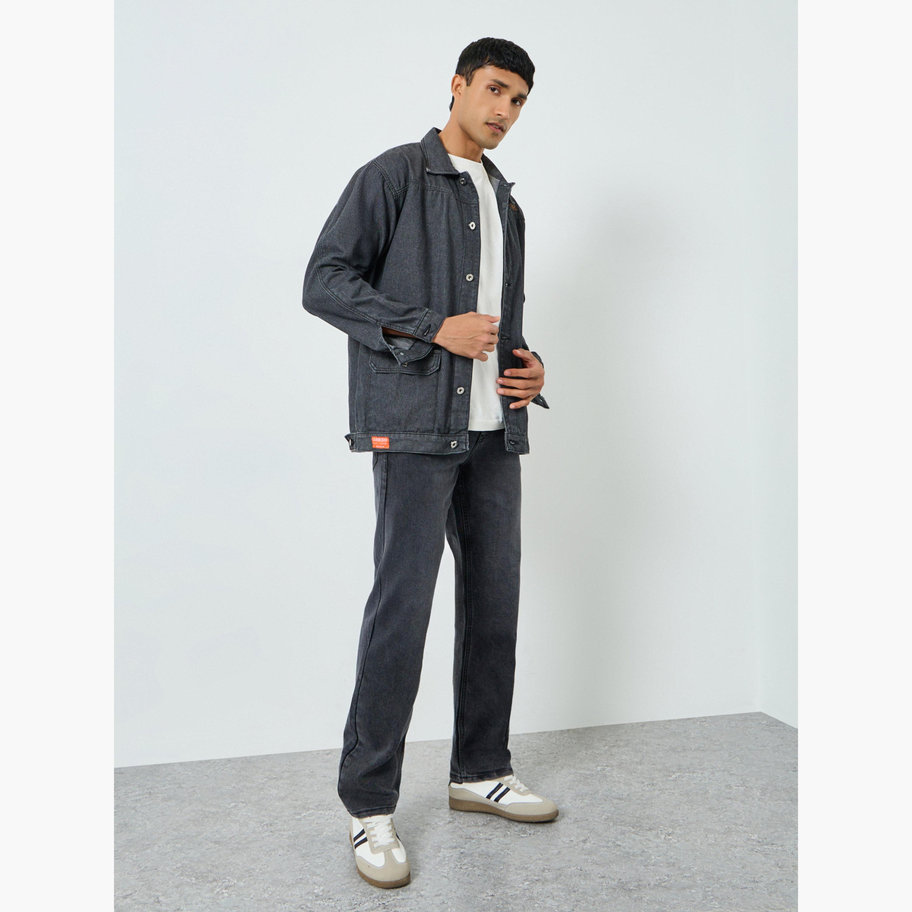 جينز رجالي مريح بخصر متوسط وتأثير باهت-men-clothing-bottoms-jeans-image-2