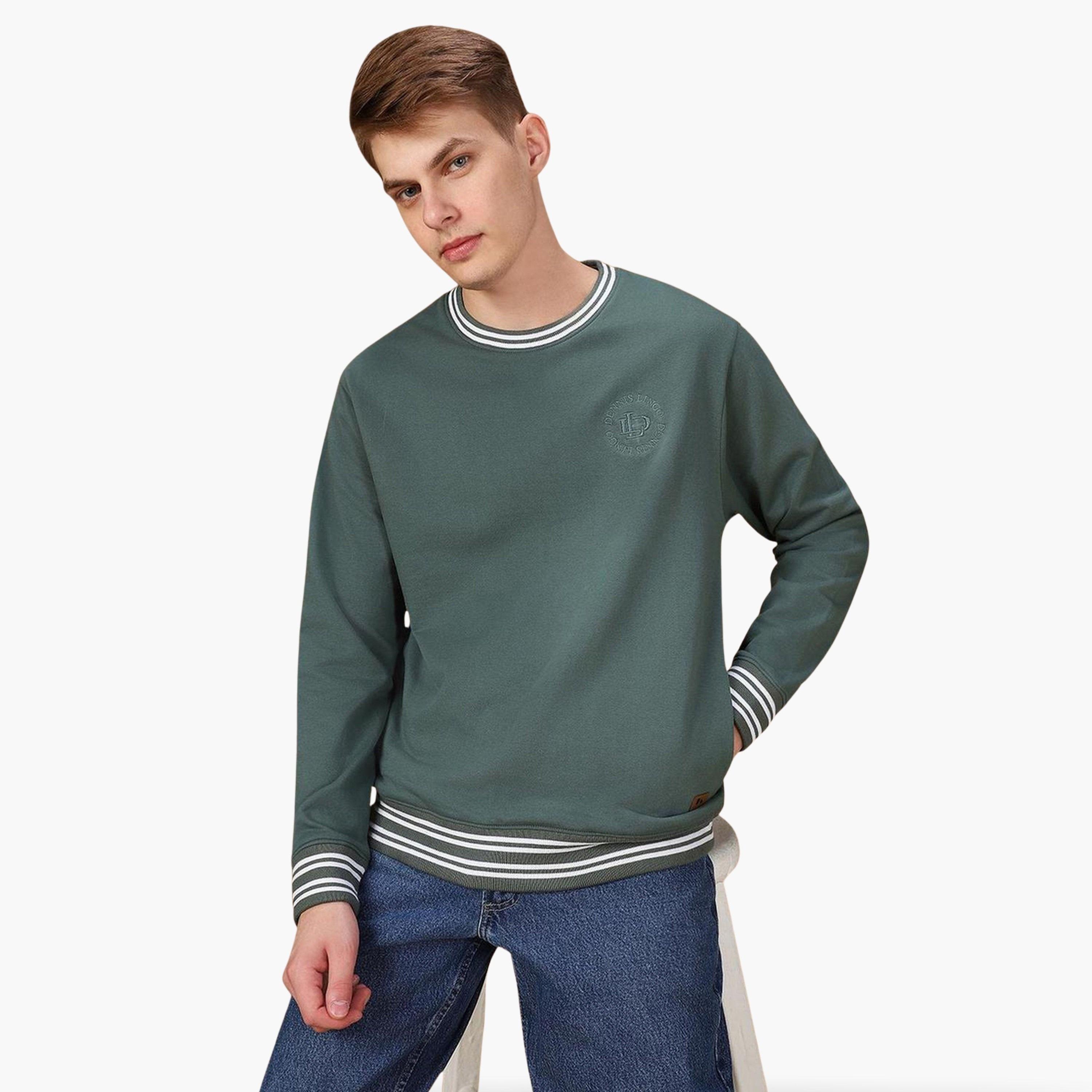 سويت شيرت قطن بياقة دائرية-men-clothing-hoodiesandsweatshirts-image-1