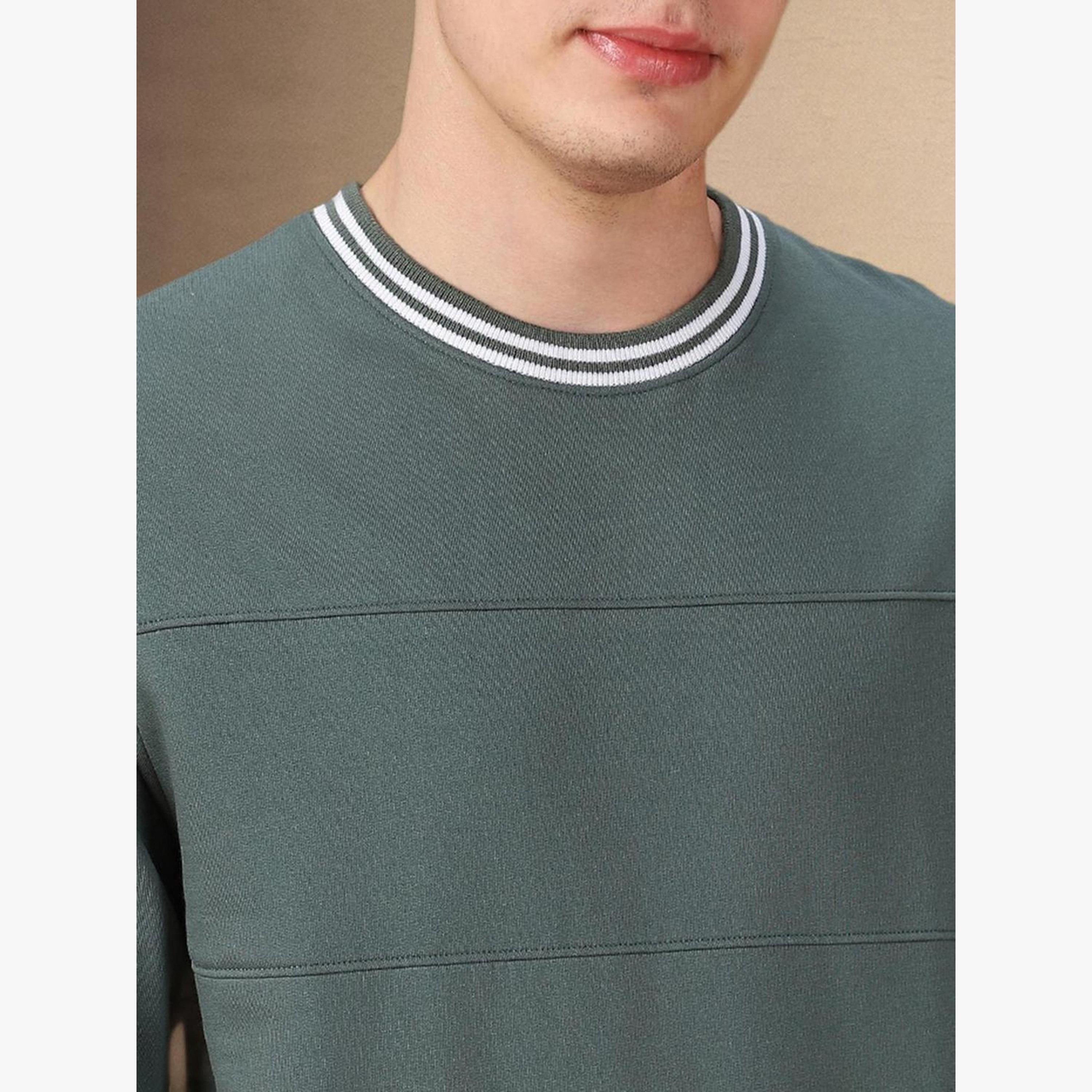 سويت شيرت بياقة دائرية ومخطط-men-clothing-hoodiesandsweatshirts-image-5