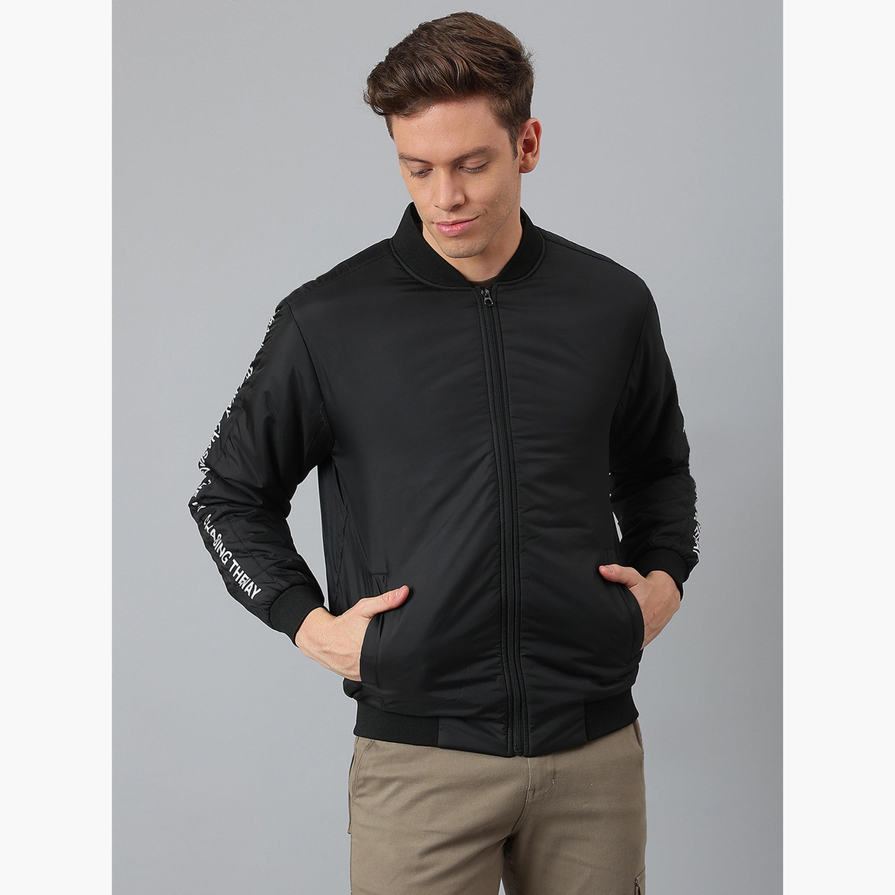 Dennis Lingo Men Printed Panel Outdoor Bomber Jacket-men-clothing-jacketsandblazers-jackets-image-2