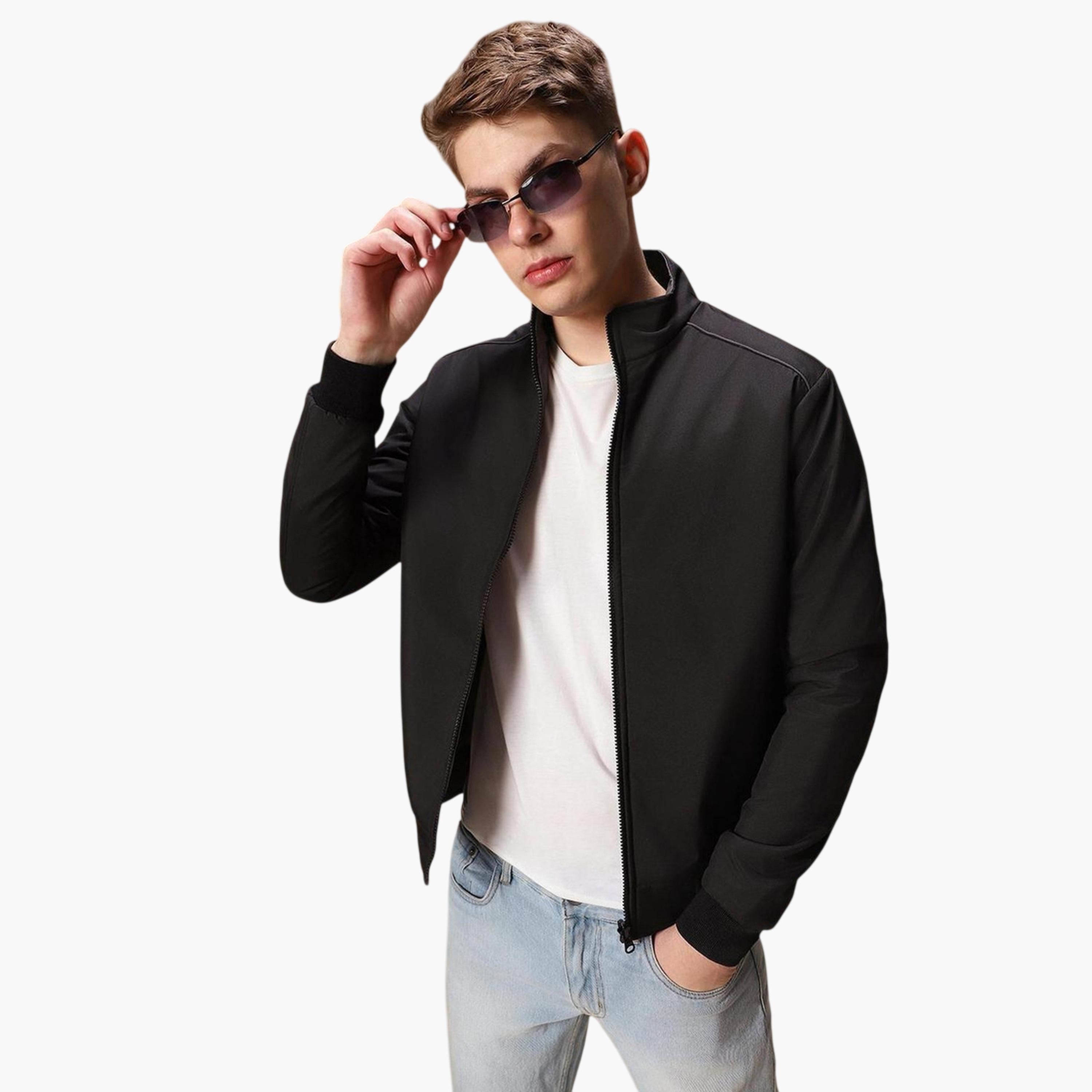 جاكيت بومبر سادة بسحَّاب غلق-men-clothing-jacketsandblazers-jackets-image-4