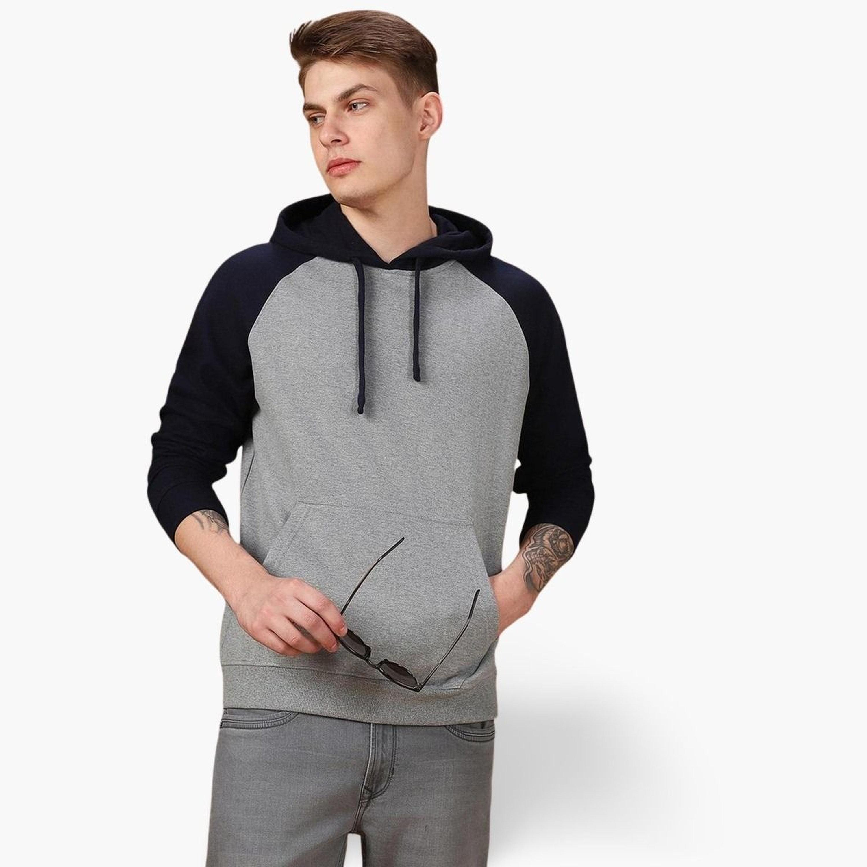 دينيس لينغو - هودي رجالي بأكمام طويلة وياقة وغطاء رأس بألوان متعددة-men-winterwear-hoodiesandsweatshirts-image-1