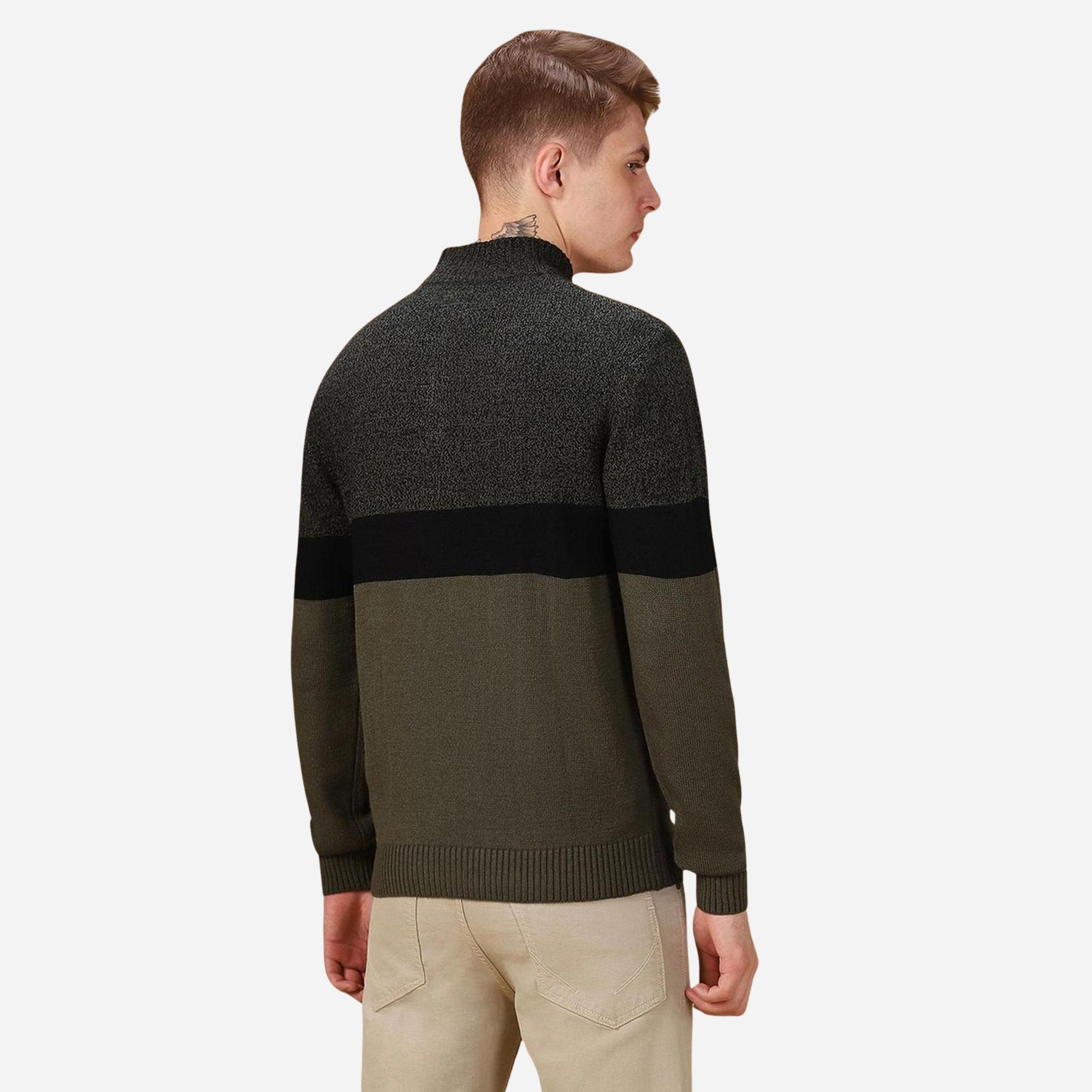 Dennis Lingo Men Color Block Knitted Sweater-men-winterwear-hoodiesandsweatshirts-image-3