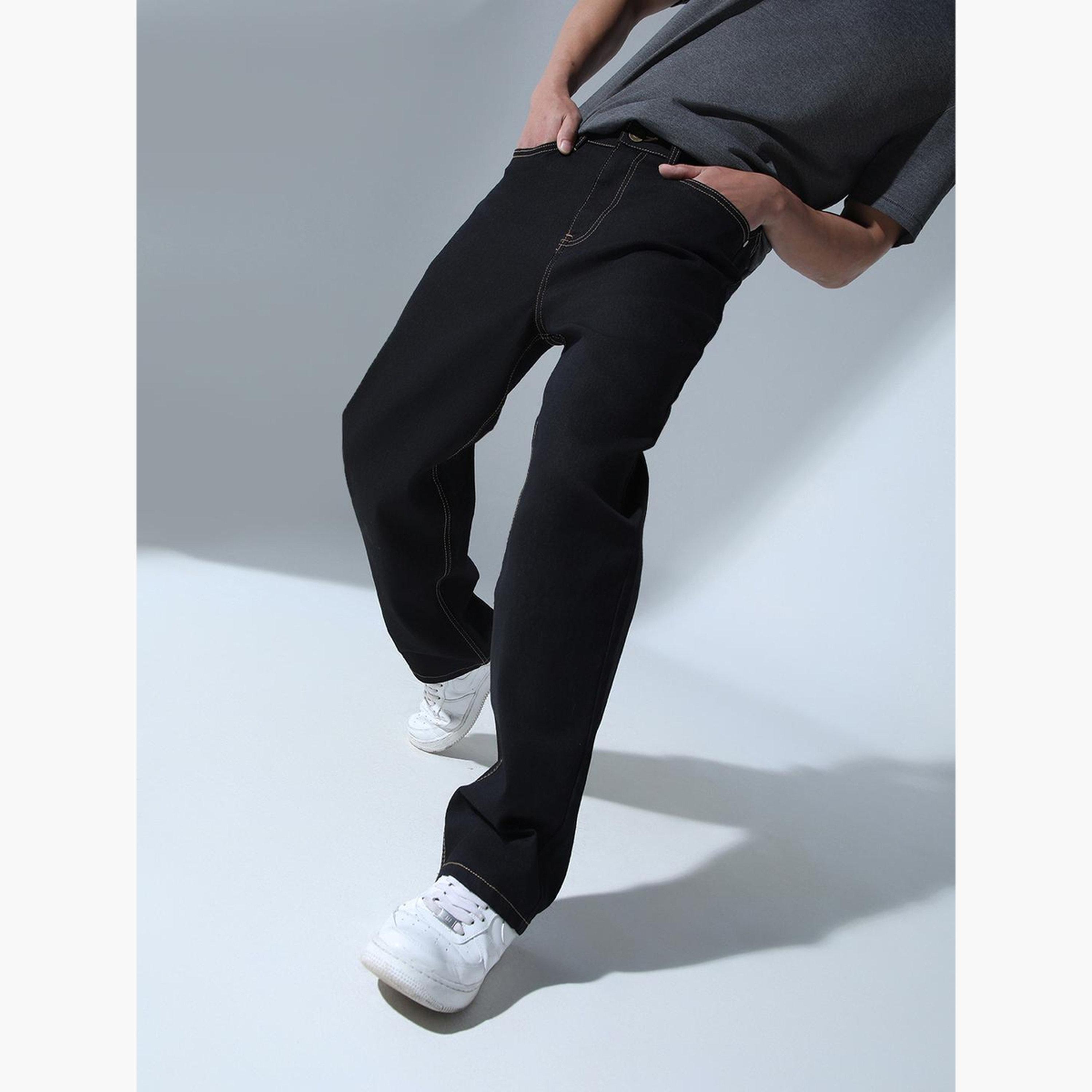 Hubberholme Men Relaxed Fit Stretchable Cotton Jeans-men-clothing-bottoms-jeans-image-3
