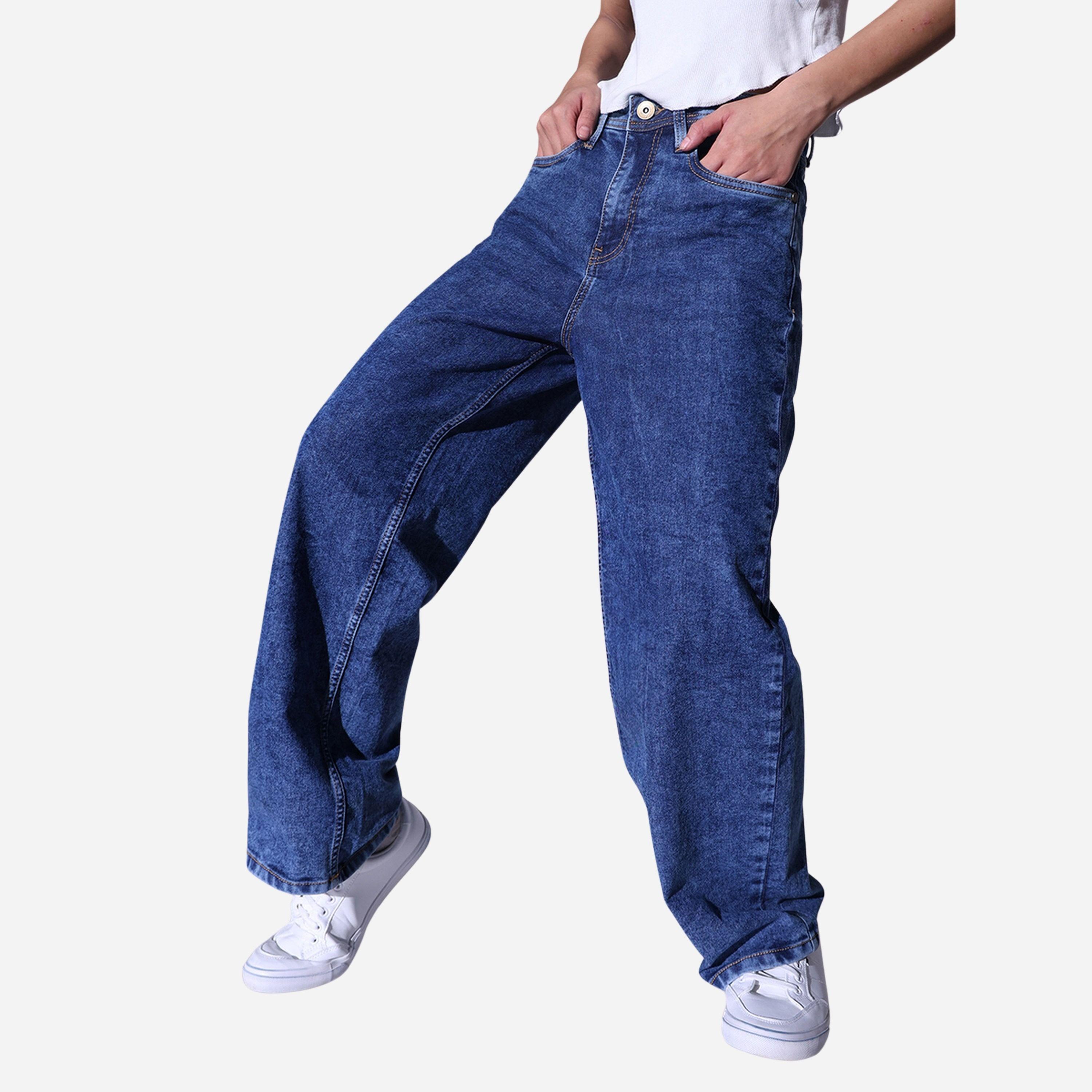 هابيرهولم - بنطال جينز نسائي قصة مريحة وخصر عالٍ-women-clothing-bottoms-jeans-image-5