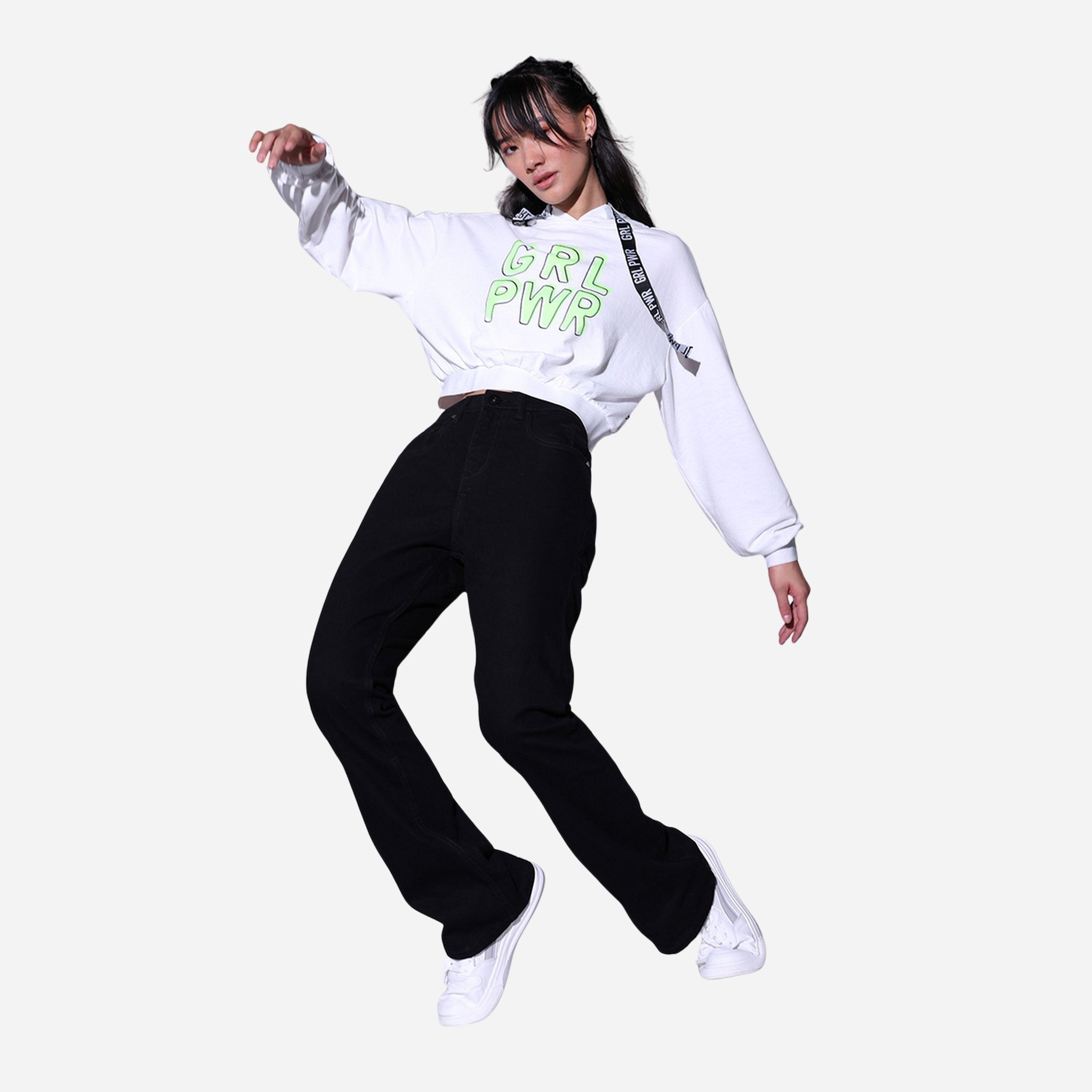 Hubberholme Women Black Bootcut High Rise Jeans-women-clothing-bottoms-jeans-image-2