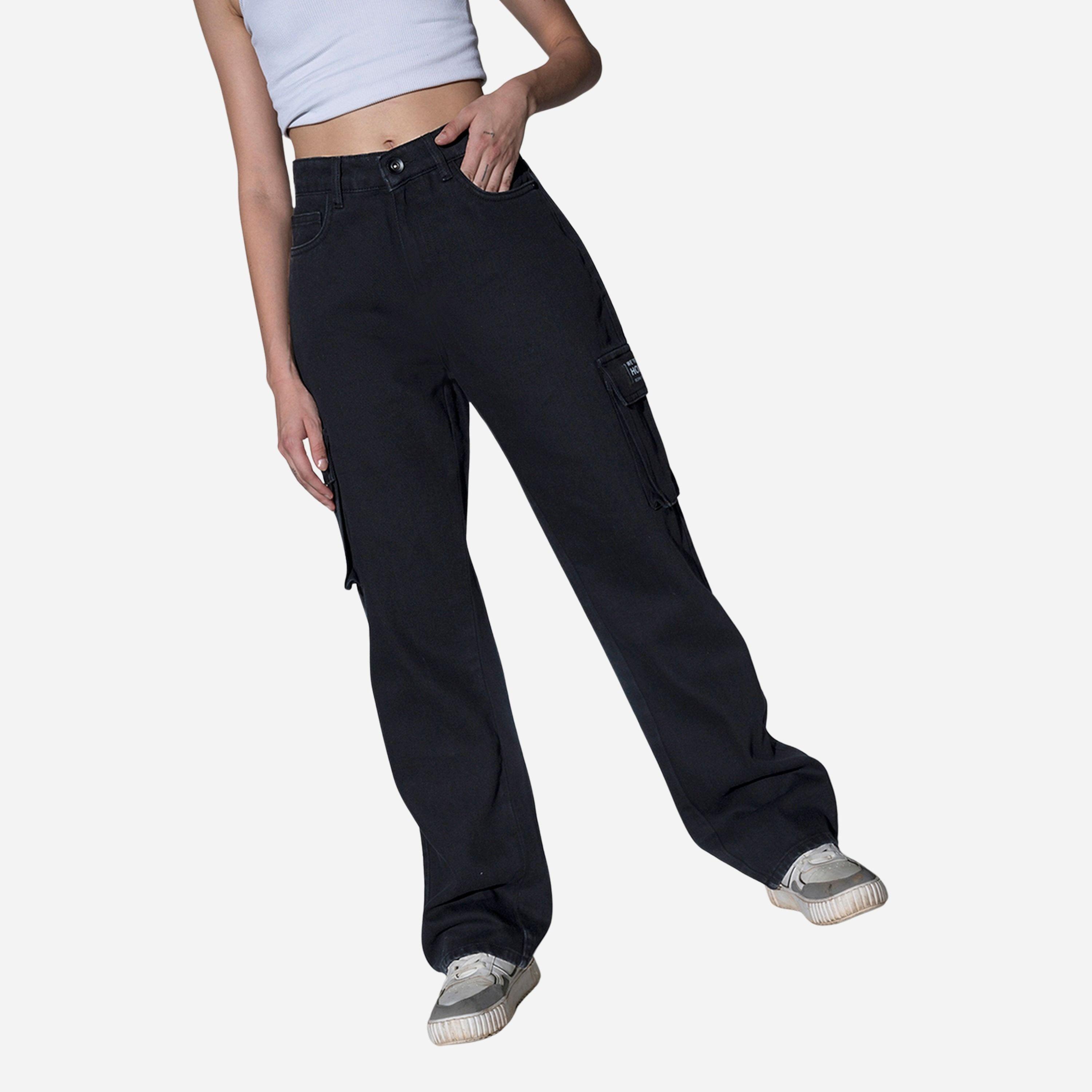 Hubberholme Women Black High-Rise Regular Fit Jeans-women-clothing-bottoms-jeans-image-5