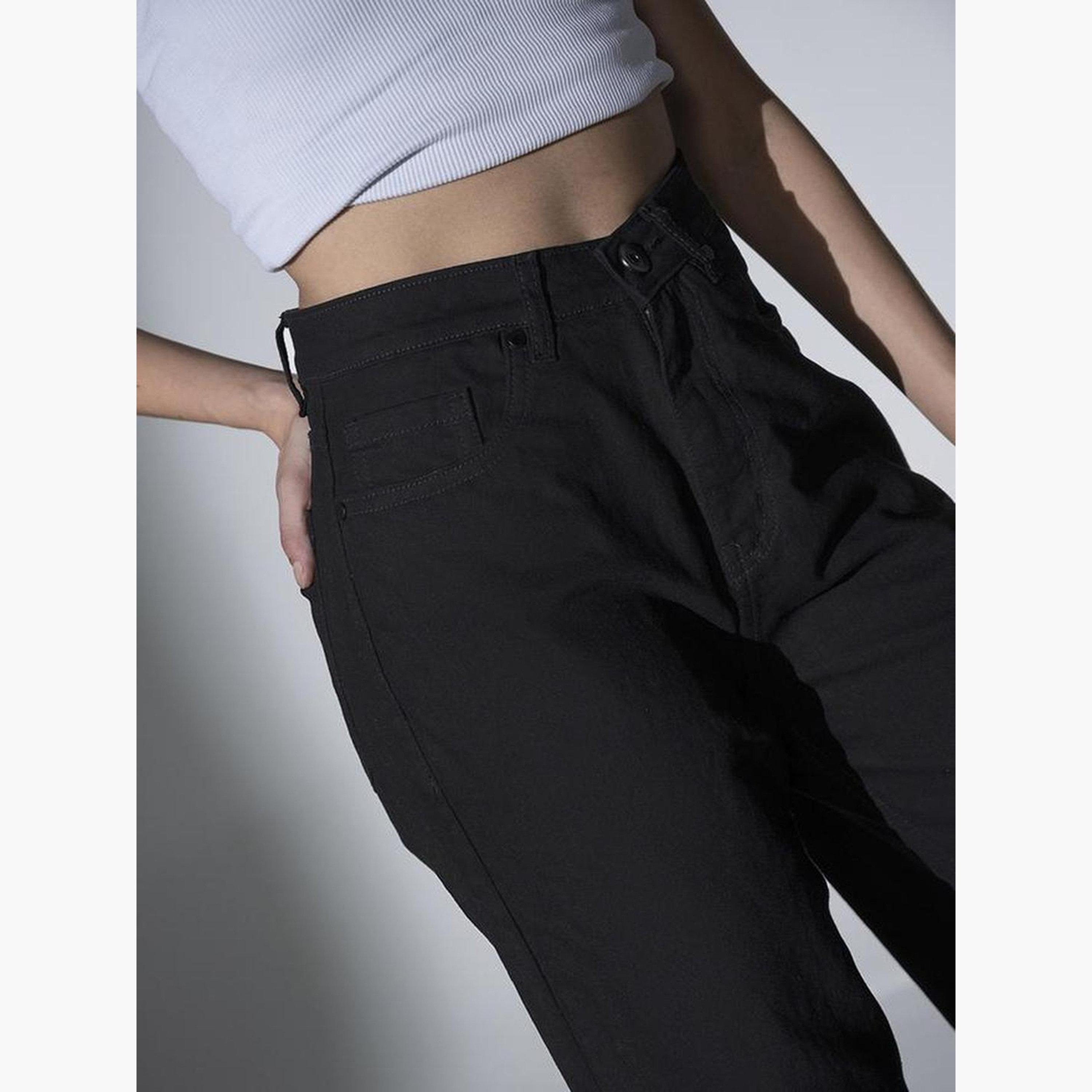 هوبرهولم - بنطال جينز واسع الساق عالي الخصر قابل للتمدد بمظهر أنيق-women-clothing-bottoms-jeans-image-5