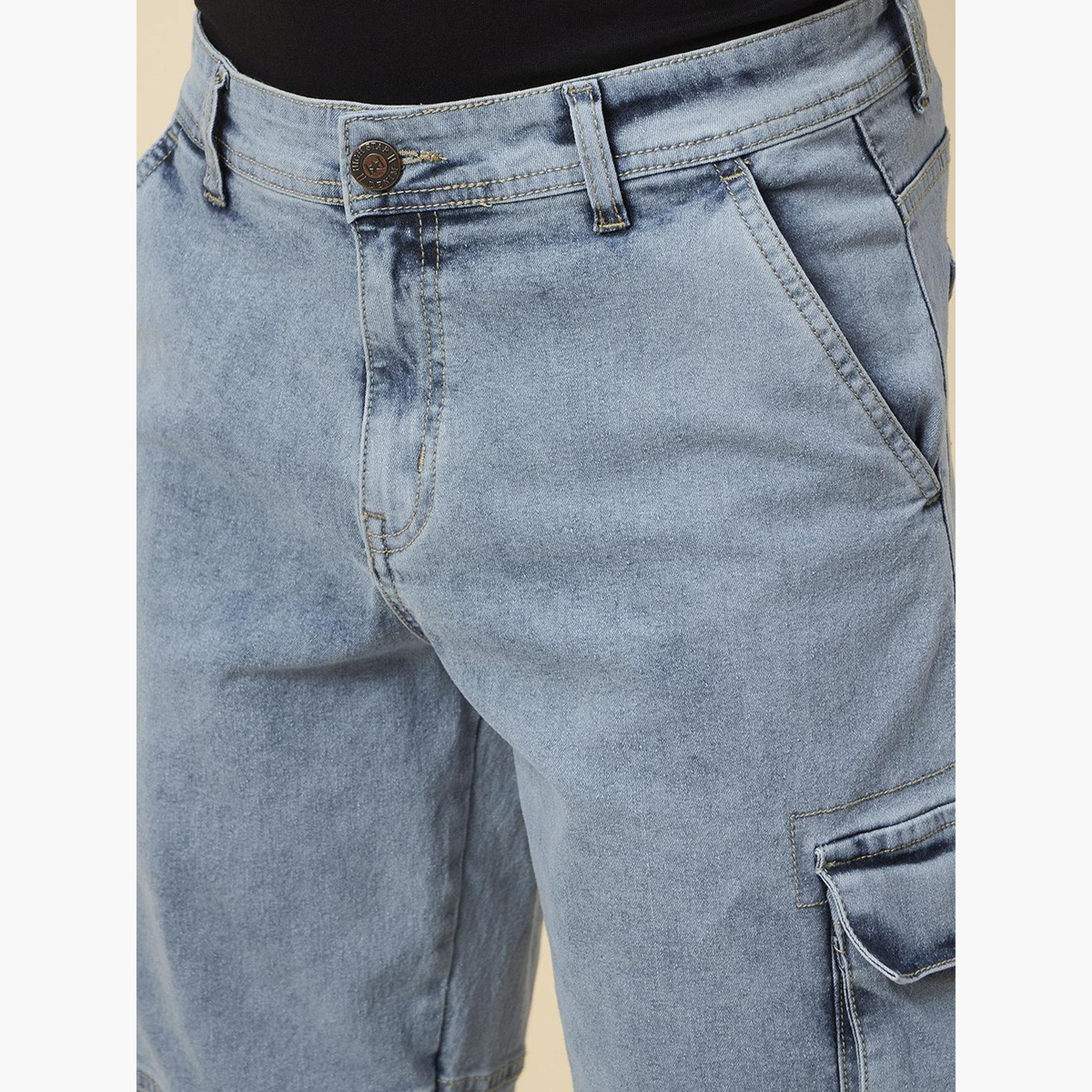High Star High Rise Relaxed Fit Faded Cargo Jeans-men-clothing-bottoms-jeans-image-5